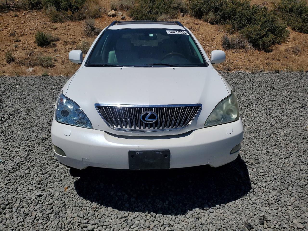 2007 Lexus Rx 350 White vin: JTJGK31U170006098
