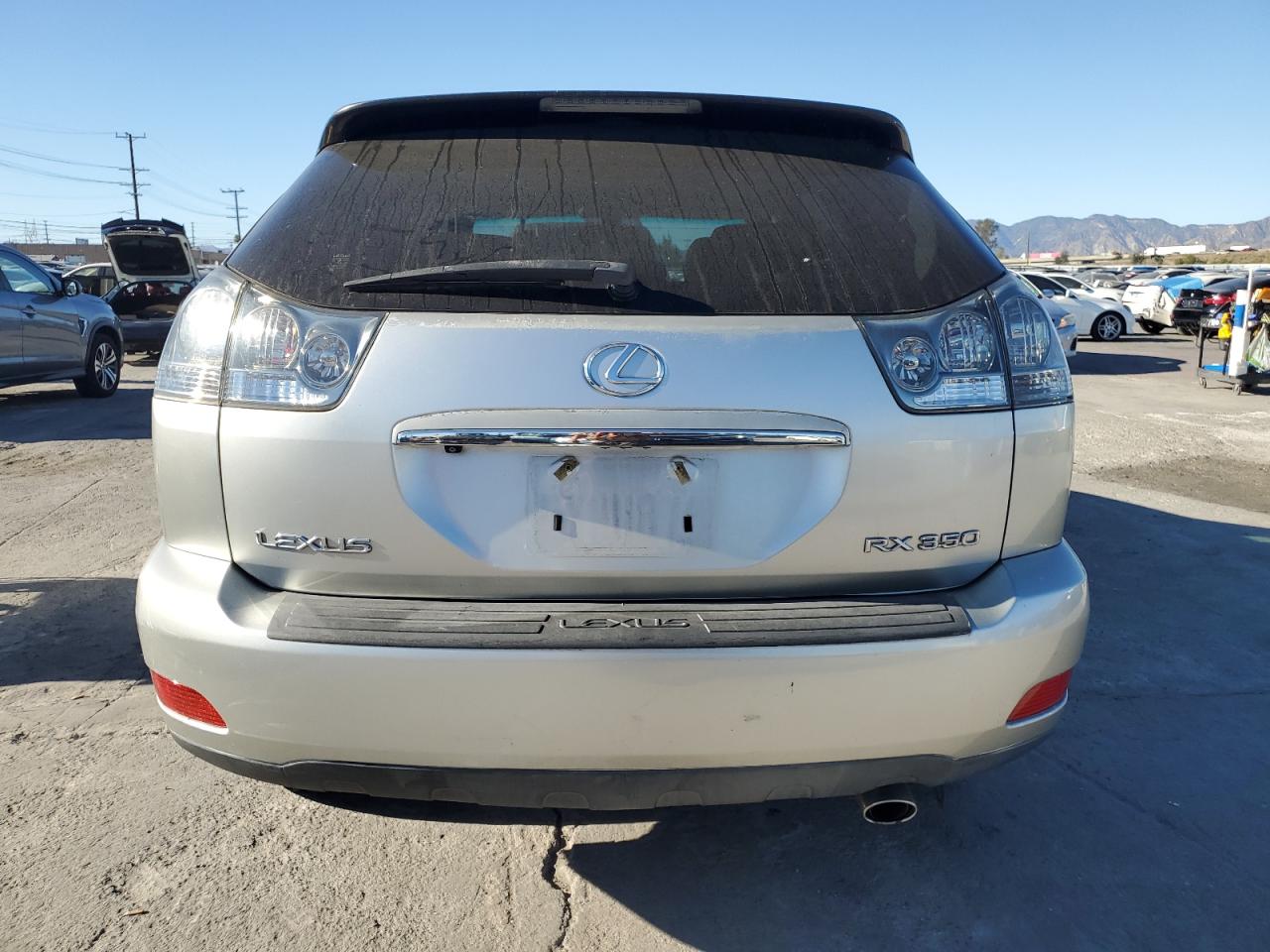 2007 Lexus Rx 350 Silver vin: JTJGK31U170007154
