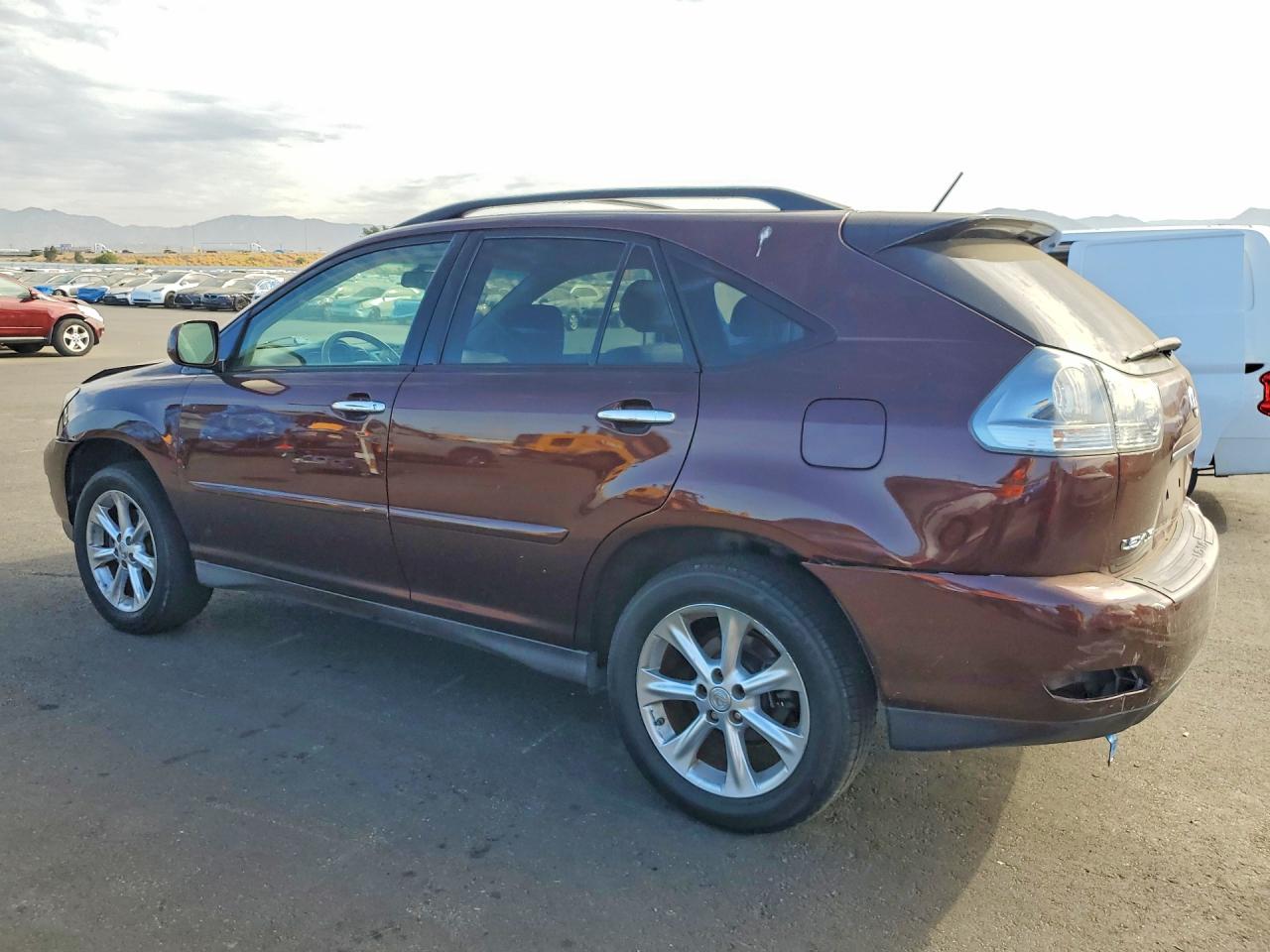 2009 Lexus Rx 350 Maroon vin: JTJGK31U199852262