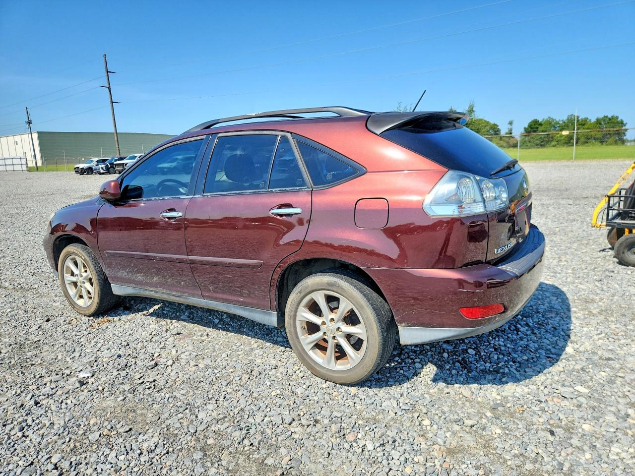 2009 Lexus Rx 350 Maroon vin: JTJGK31U290015959