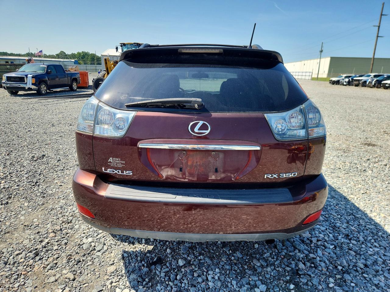 2009 Lexus Rx 350 Maroon vin: JTJGK31U290015959
