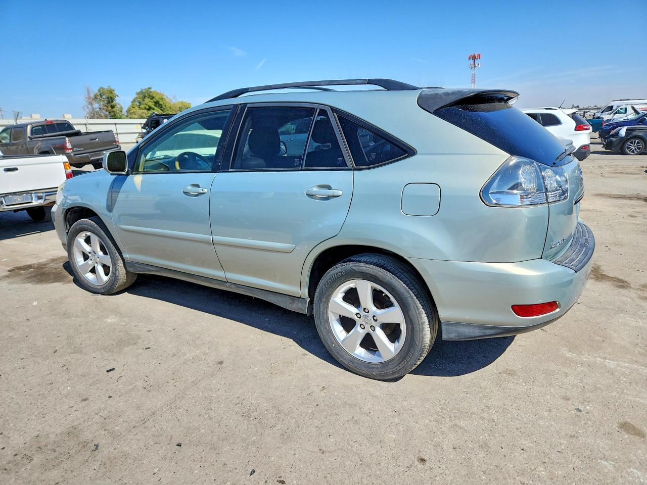 2007 Lexus Rx 350 Silver vin: JTJGK31U470010257