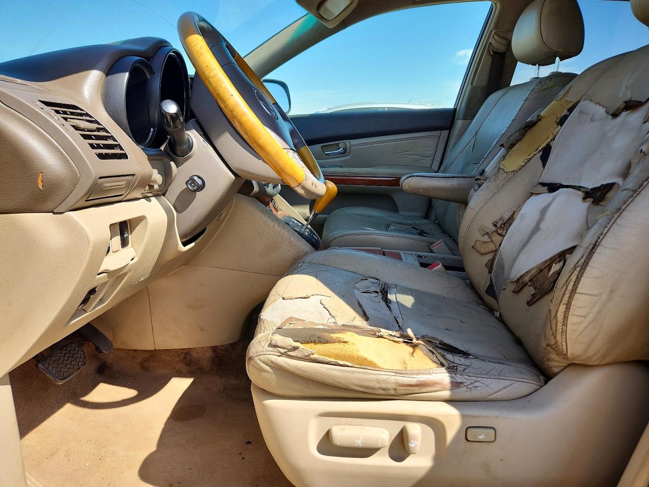 2007 Lexus Rx 350 Silver vin: JTJGK31U470010257