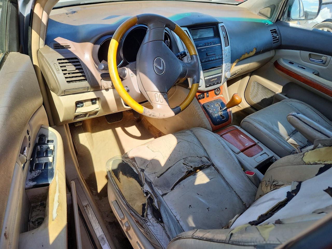 2007 Lexus Rx 350 Silver vin: JTJGK31U470010257