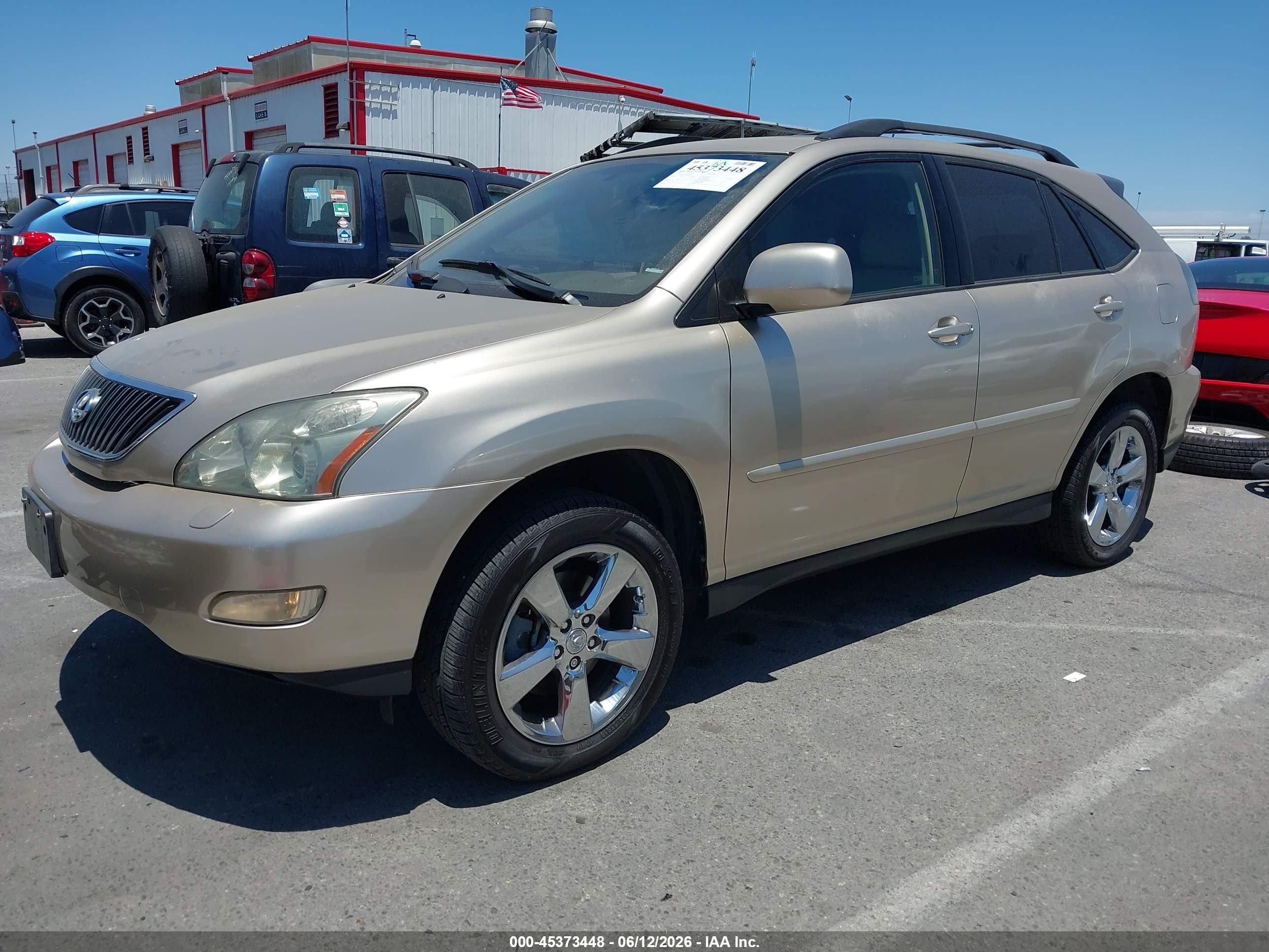 2007 Lexus Rx 350   Beige vin: JTJGK31U670006064