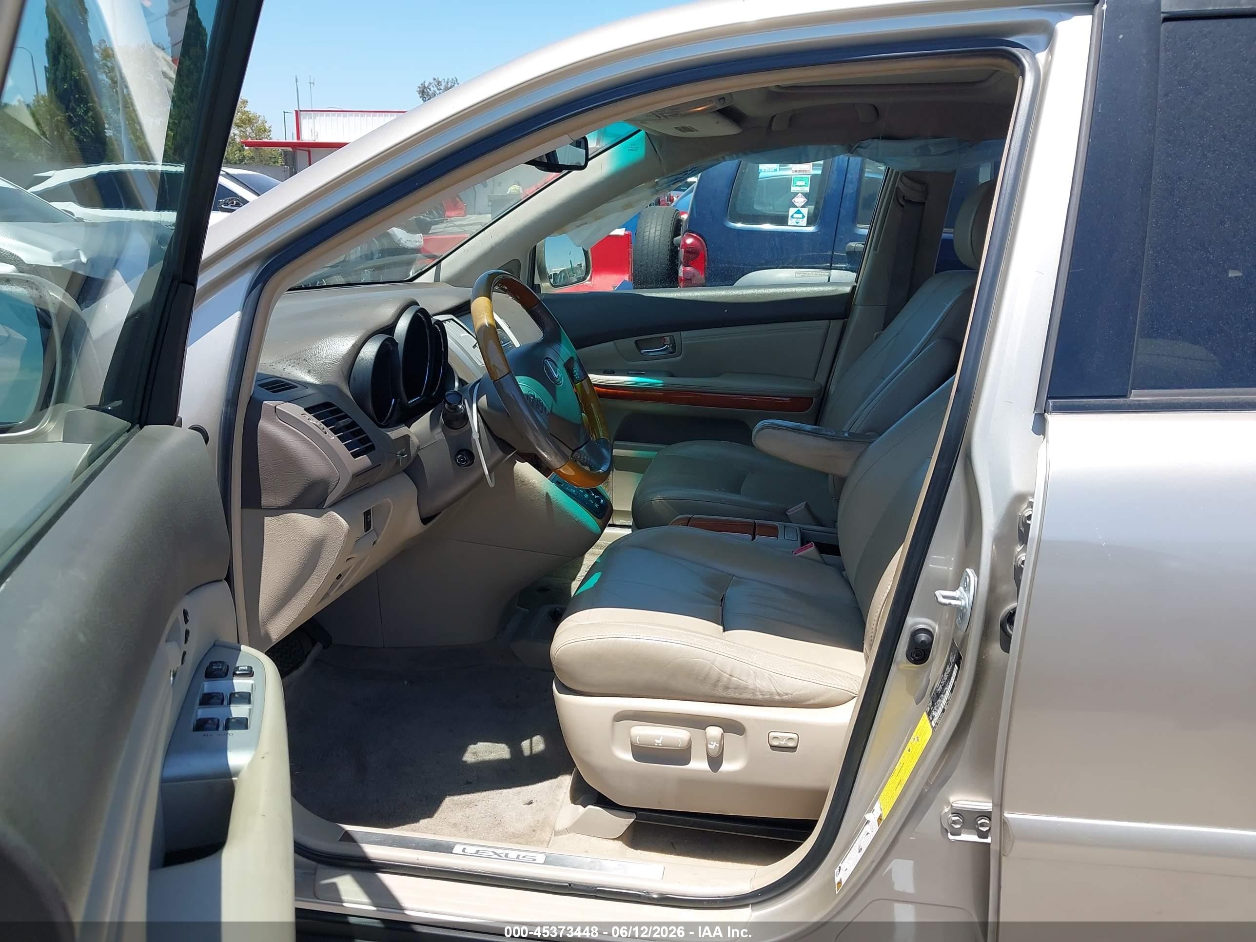 2007 Lexus Rx 350   Beige vin: JTJGK31U670006064