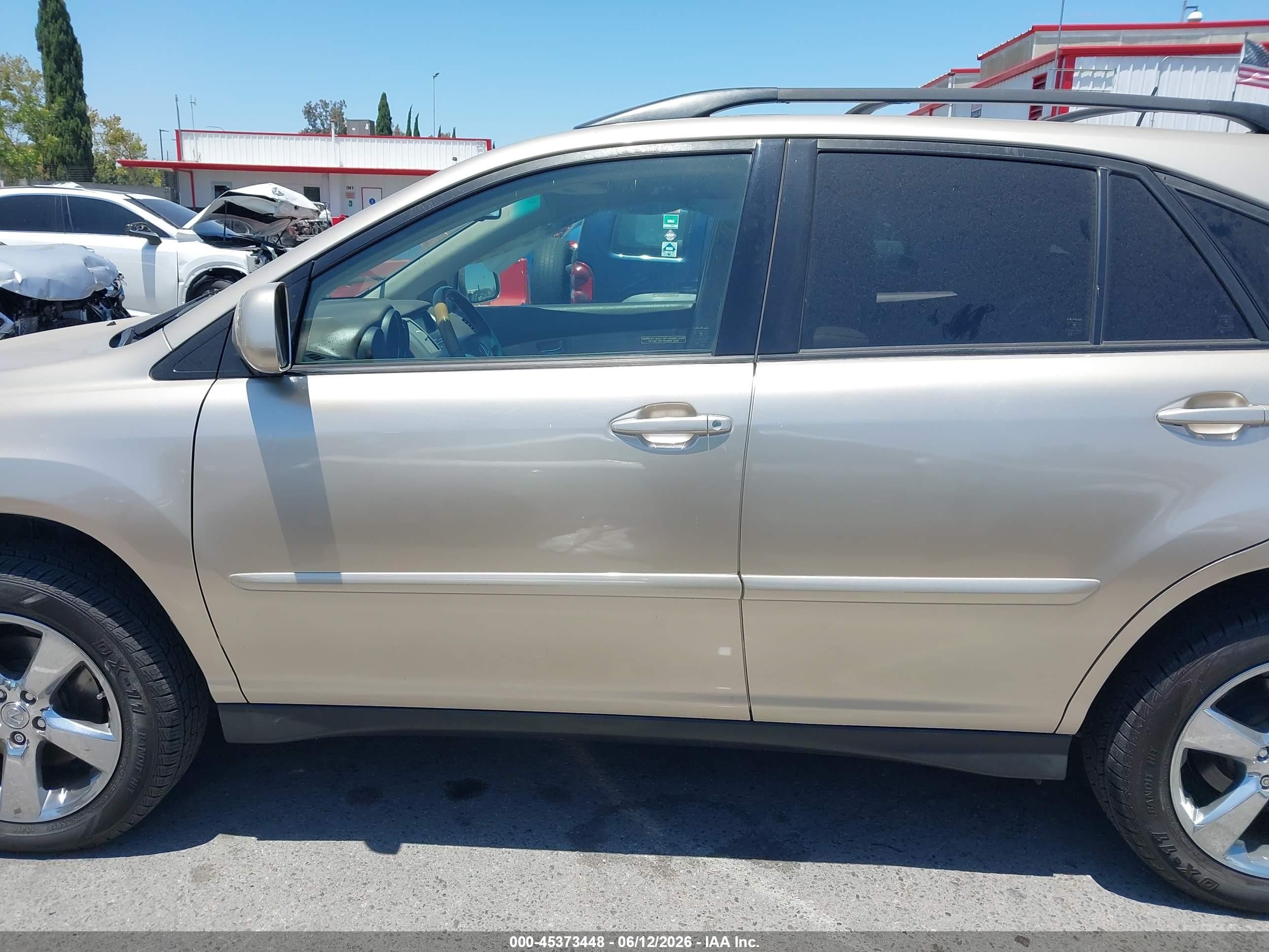 2007 Lexus Rx 350   Beige vin: JTJGK31U670006064