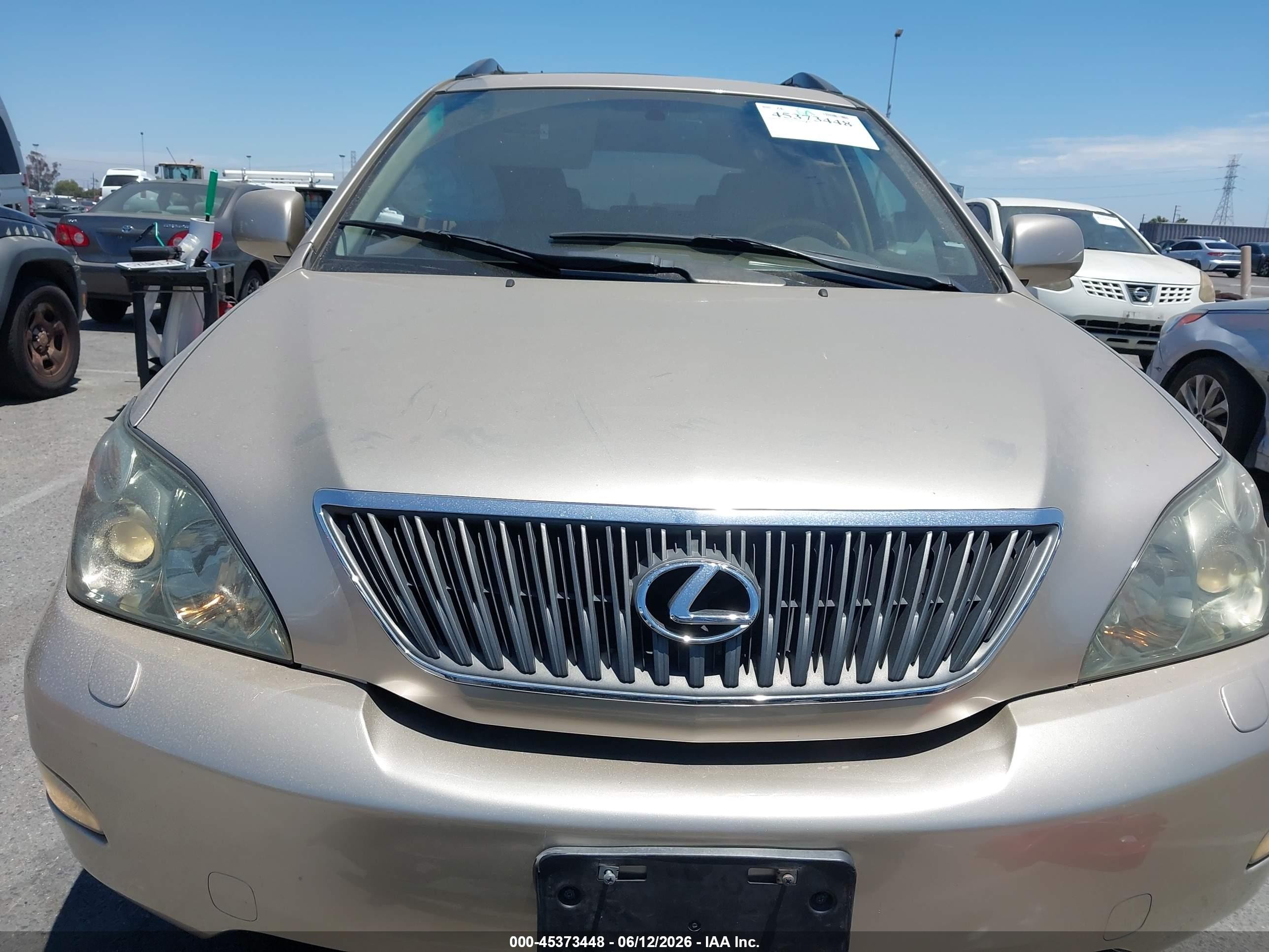 2007 Lexus Rx 350   Beige vin: JTJGK31U670006064