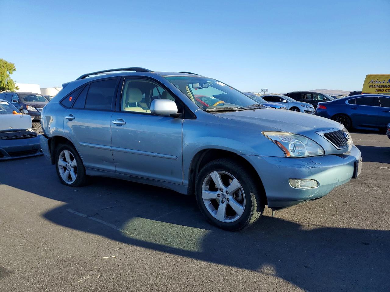 2008 Lexus Rx 350 Синий vin: JTJGK31U680014280