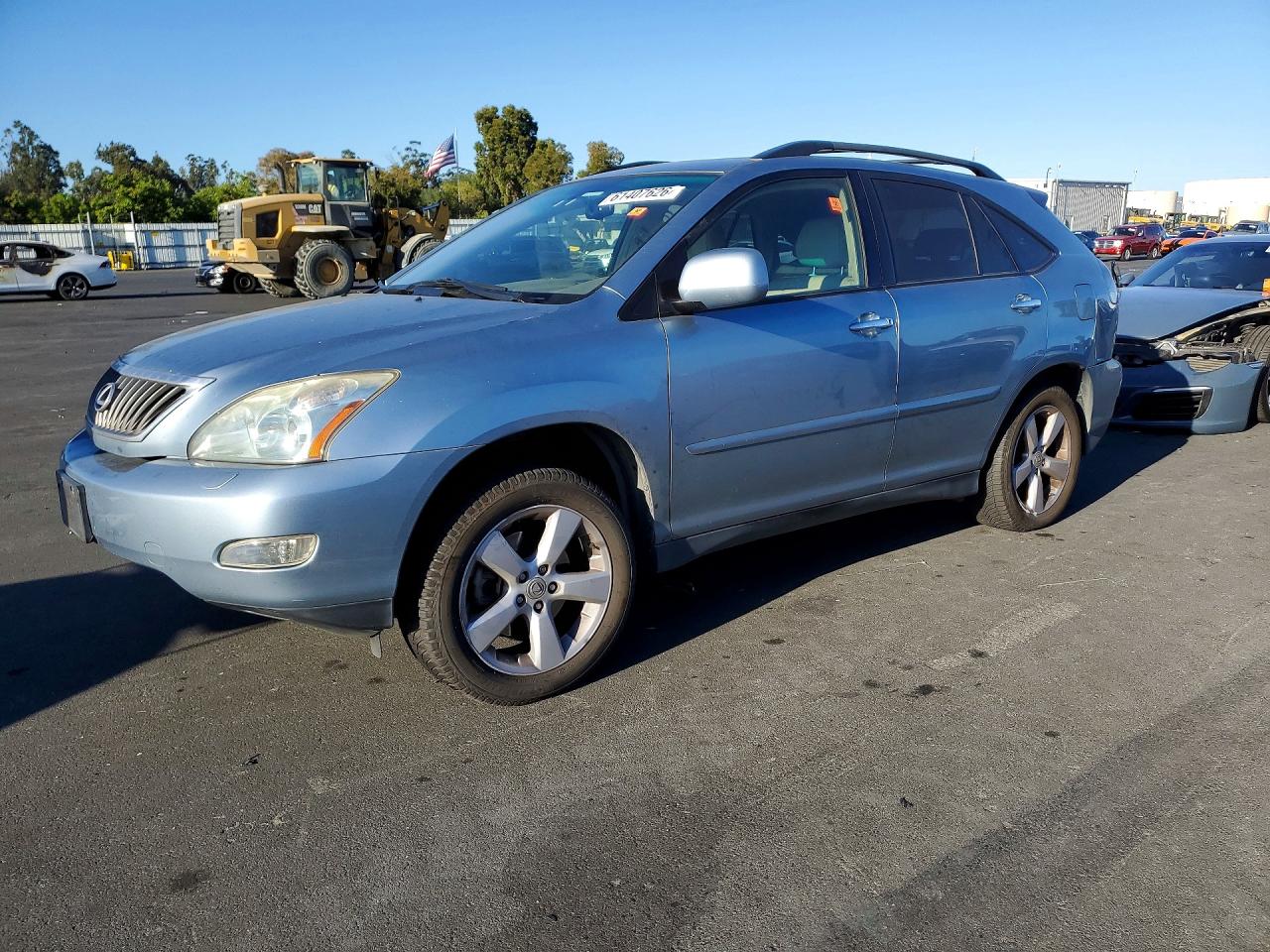 2008 Lexus Rx 350 Blue vin: JTJGK31U680014280