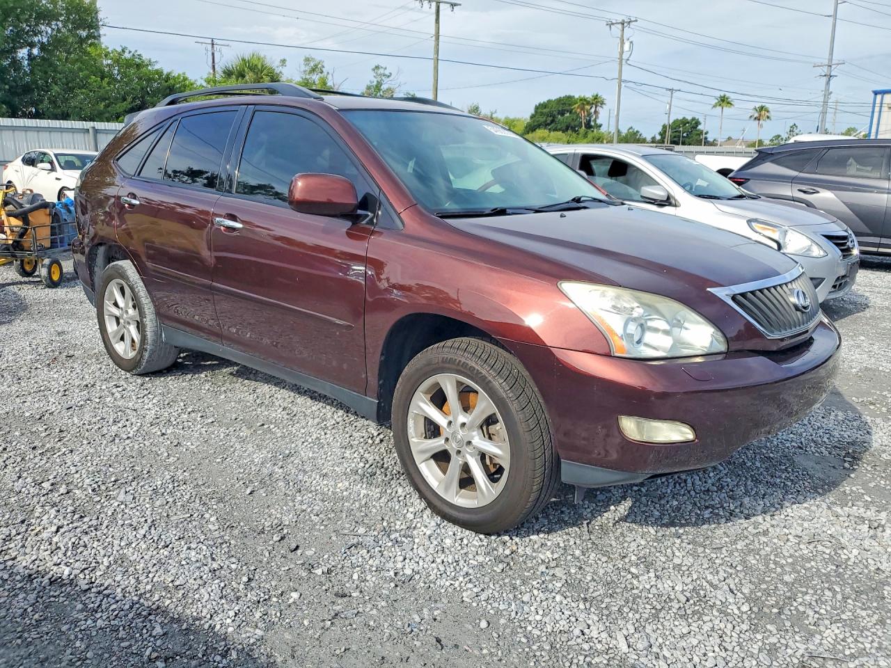 2009 Lexus Rx 350 Brown vin: JTJGK31U699852502