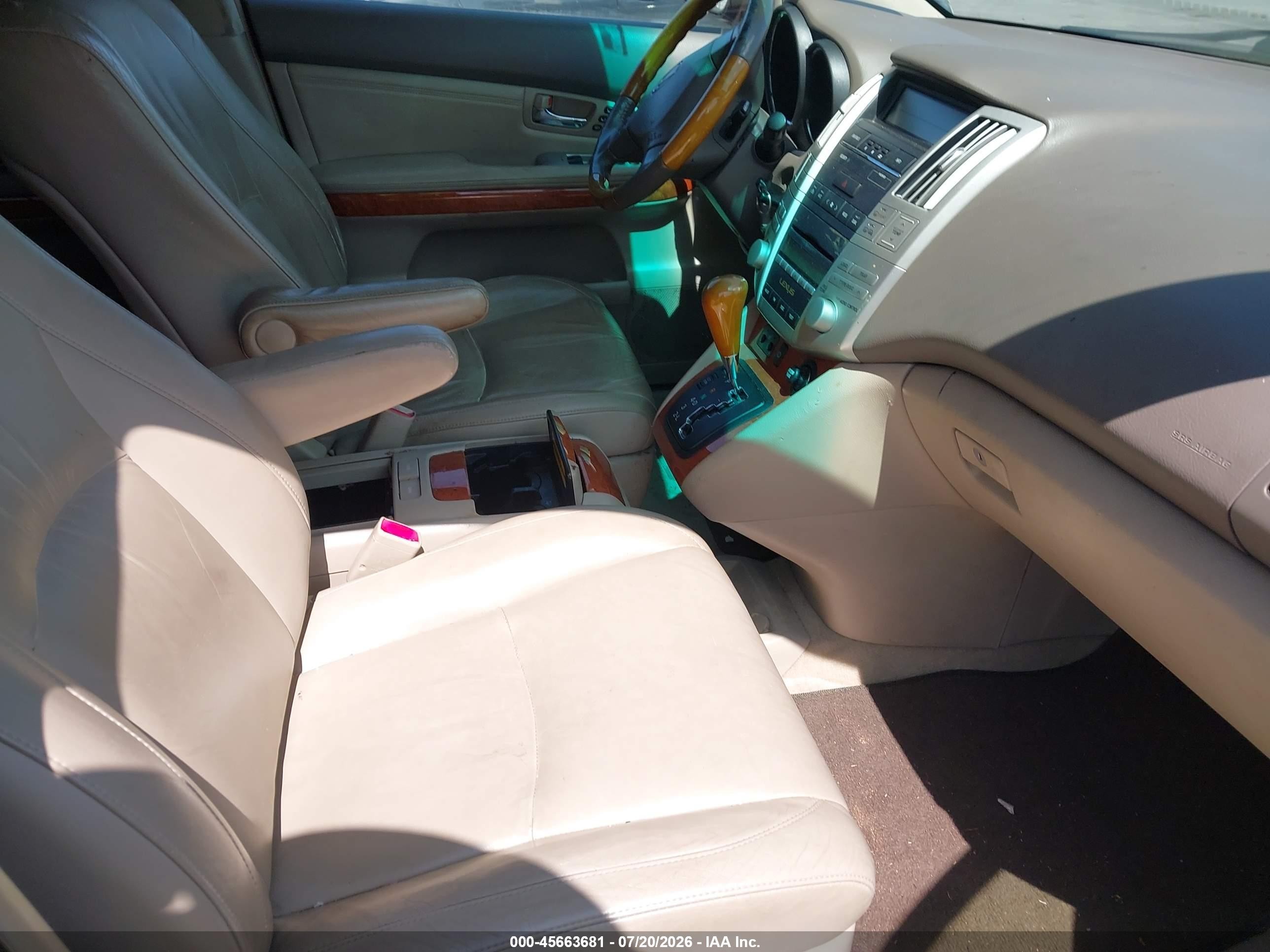 2008 Lexus Rx 350   Burgundy vin: JTJGK31U989851830