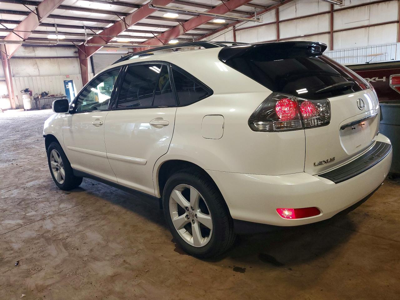 2007 Lexus Rx 350 White vin: JTJGK31UX70002406