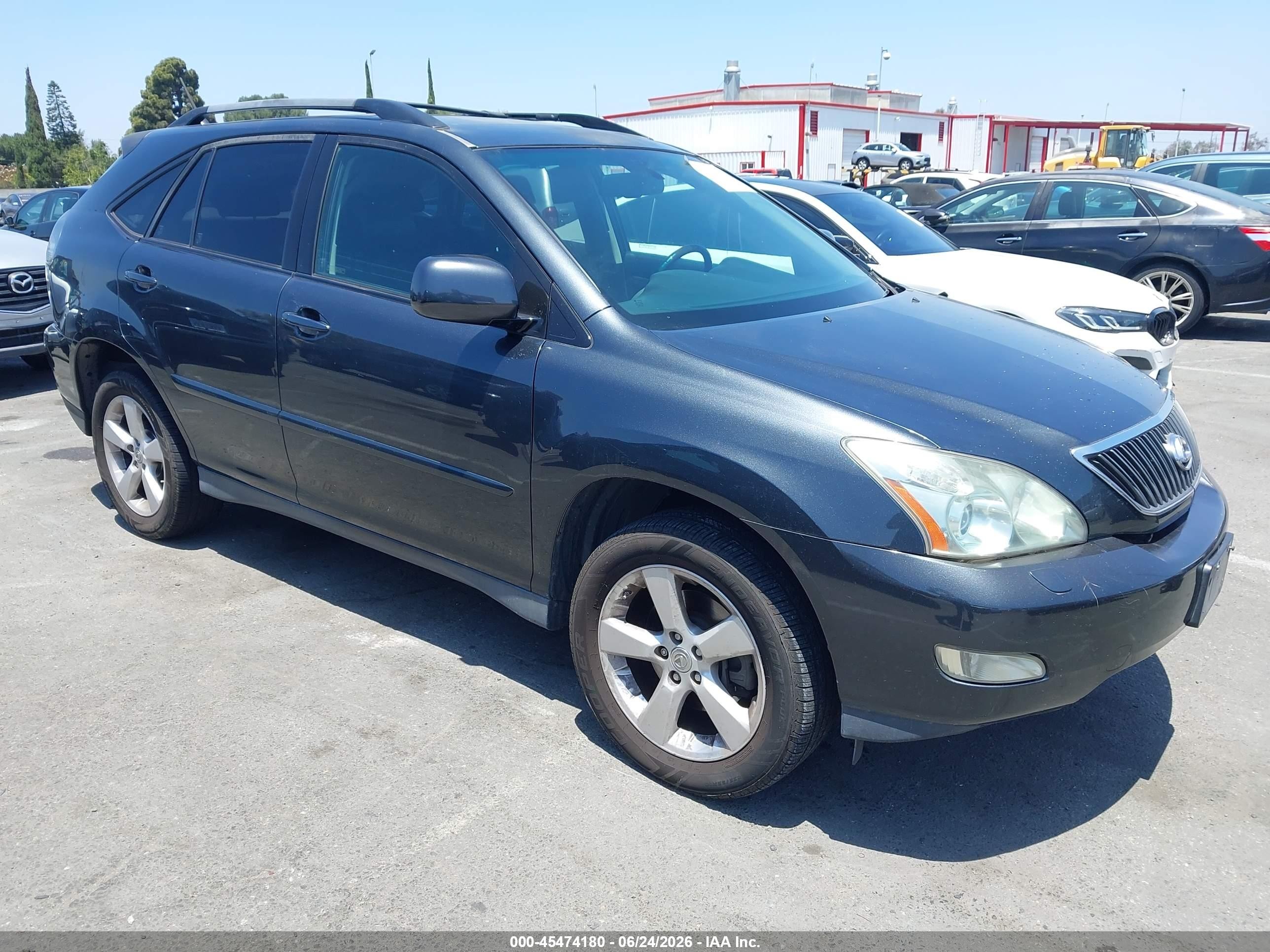 2007 Lexus Rx 350   Gray vin: JTJGK31UX70009467