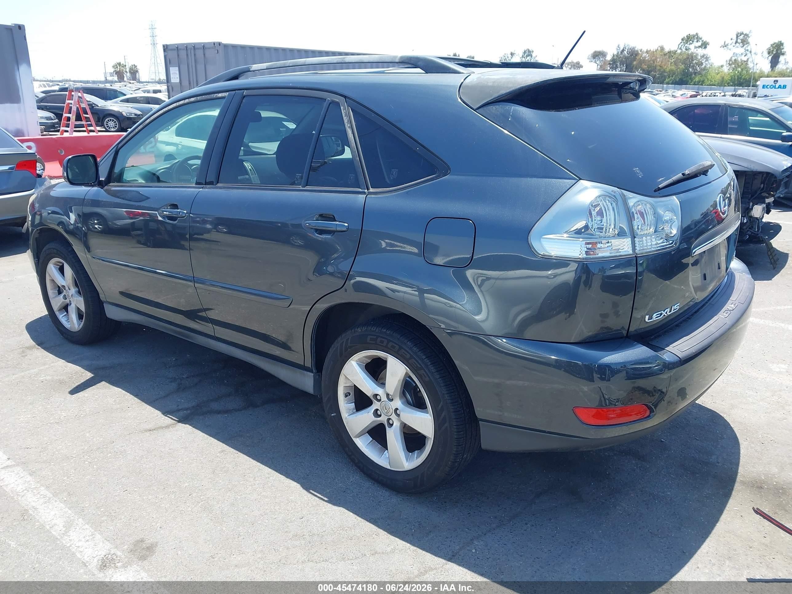 2007 Lexus Rx 350   Gray vin: JTJGK31UX70009467
