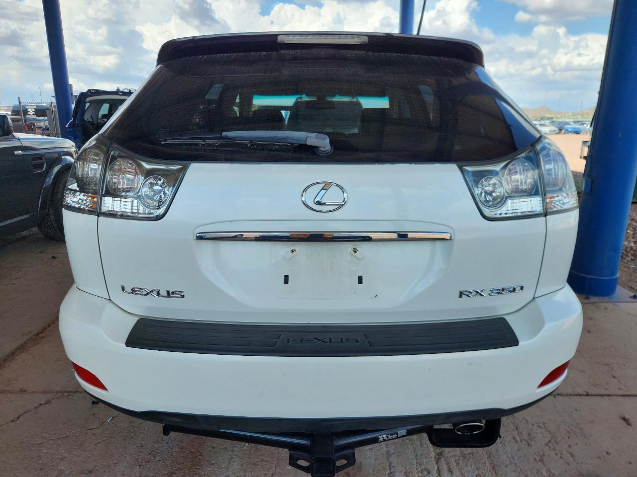 2008 Lexus Rx 350 White vin: JTJGK31UX89850010