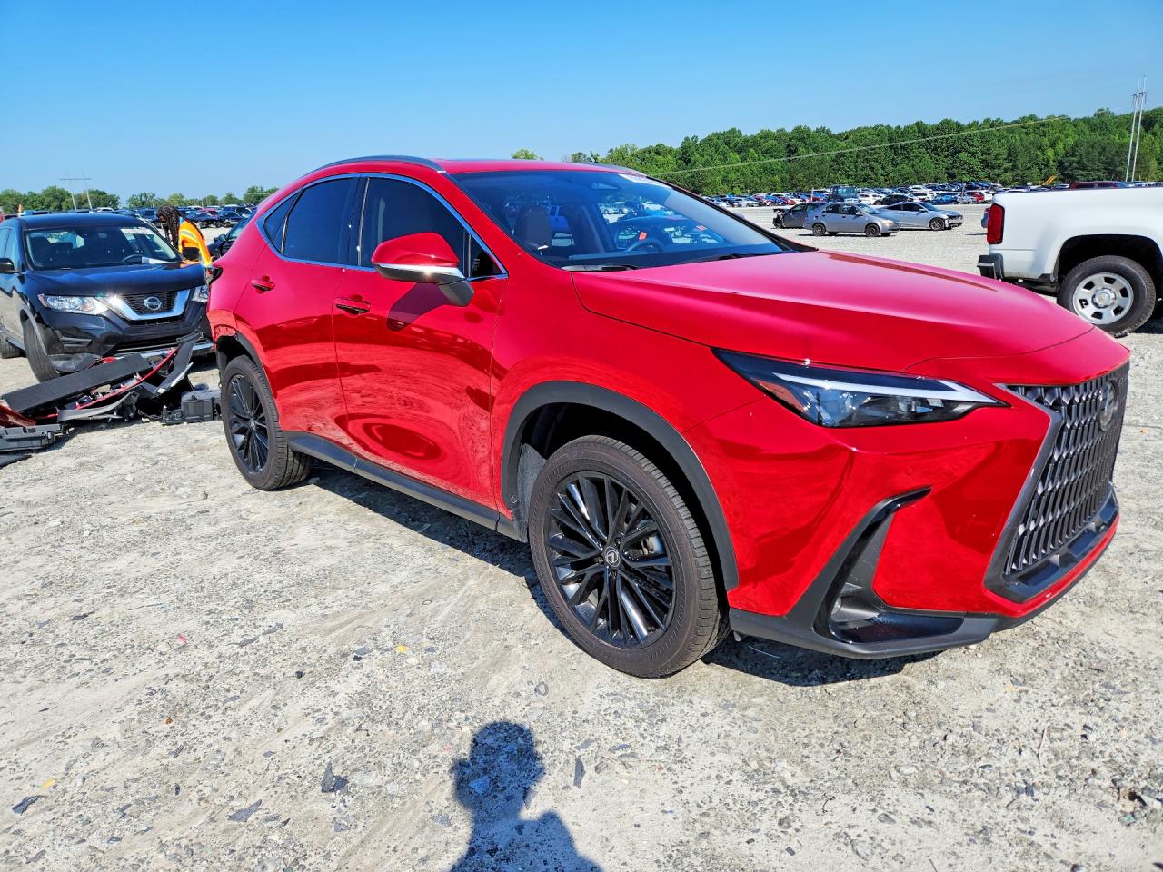 2025 Lexus Nx 350h Premium Red vin: JTJGKCEZ1S2067597