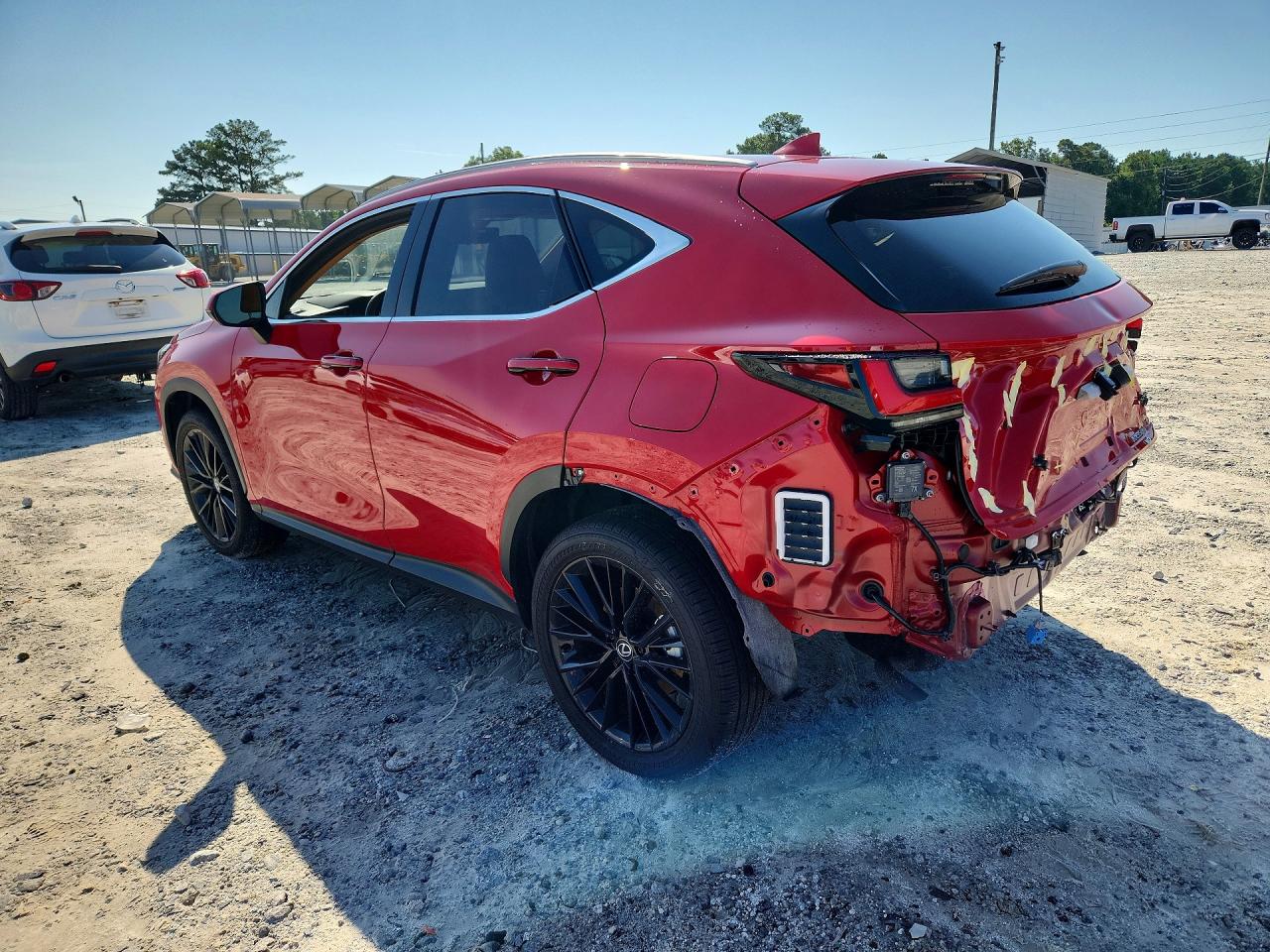 2025 Lexus Nx 350h Premium Red vin: JTJGKCEZ1S2067597