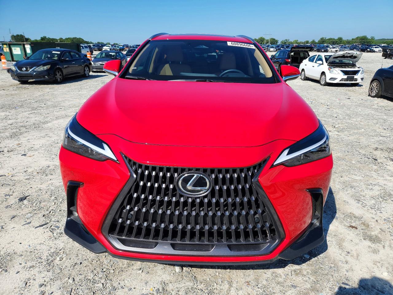 2025 Lexus Nx 350h Premium Red vin: JTJGKCEZ1S2067597