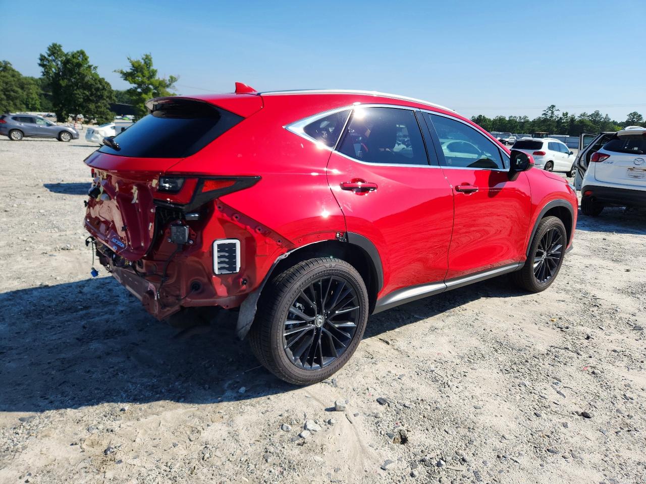 2025 Lexus Nx 350h Premium Red vin: JTJGKCEZ1S2067597