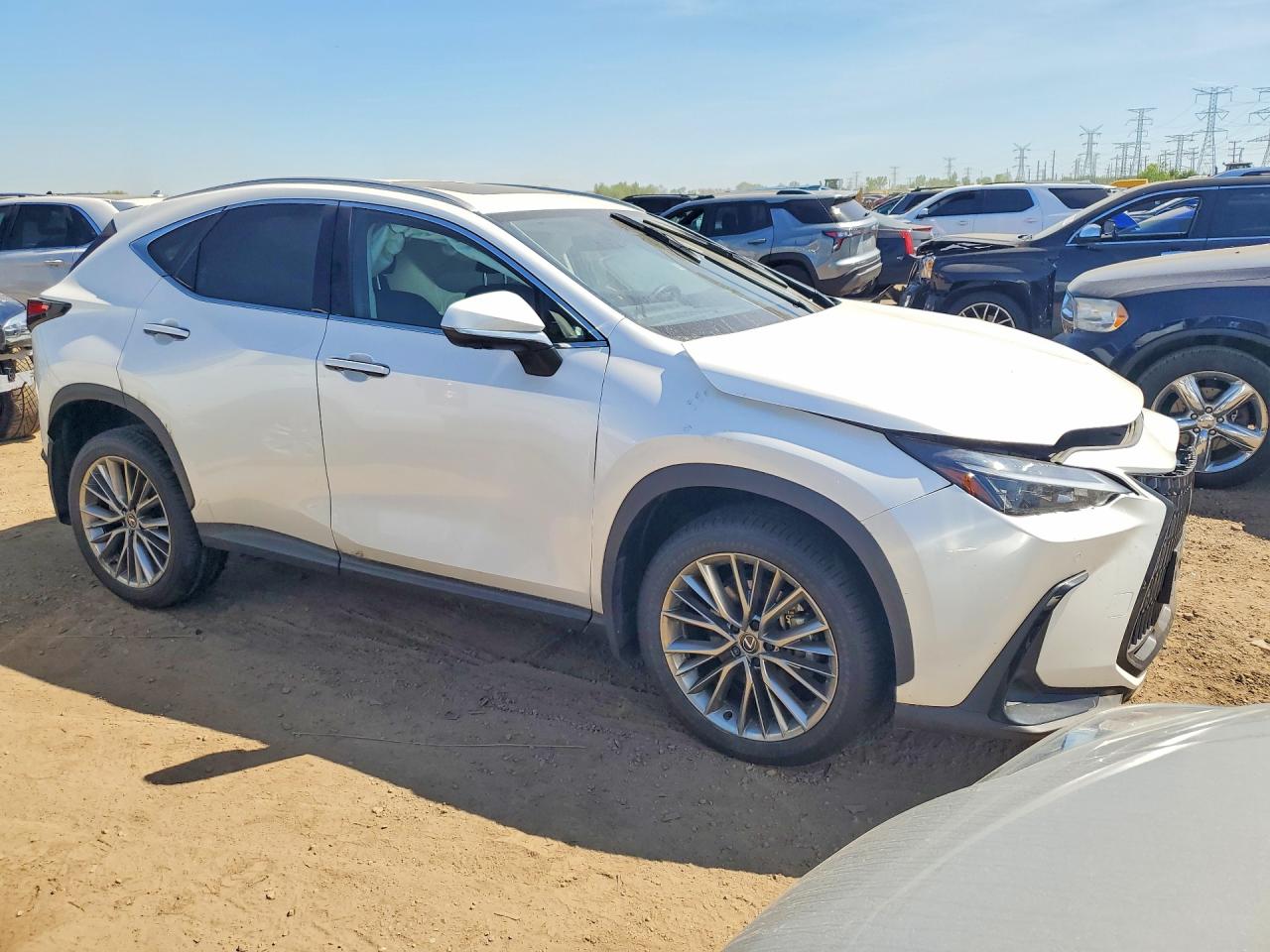 2025 Lexus Nx 350h Premium White vin: JTJGKCEZ6S5038840