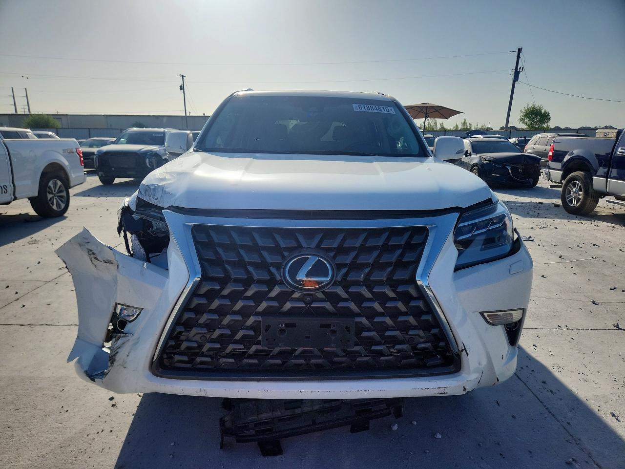 2021 Lexus Gx 460 Luxury White vin: JTJGM7BX9M5290654
