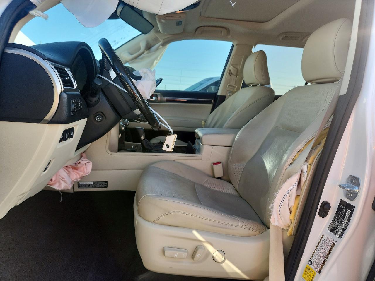 2021 Lexus Gx 460 Luxury White vin: JTJGM7BX9M5290654