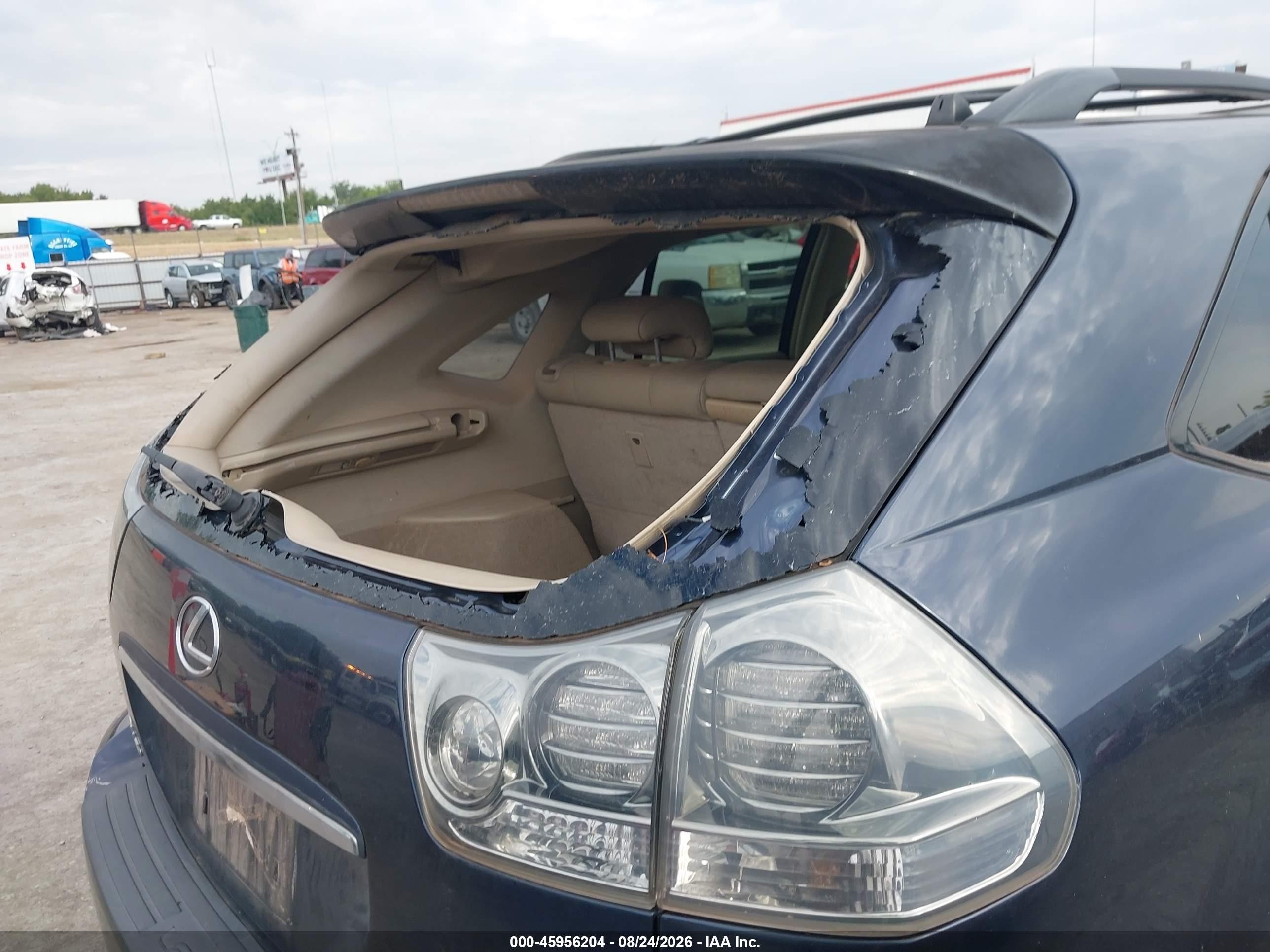 2007 Lexus Rx 400h   Blue vin: JTJGW31U072002729