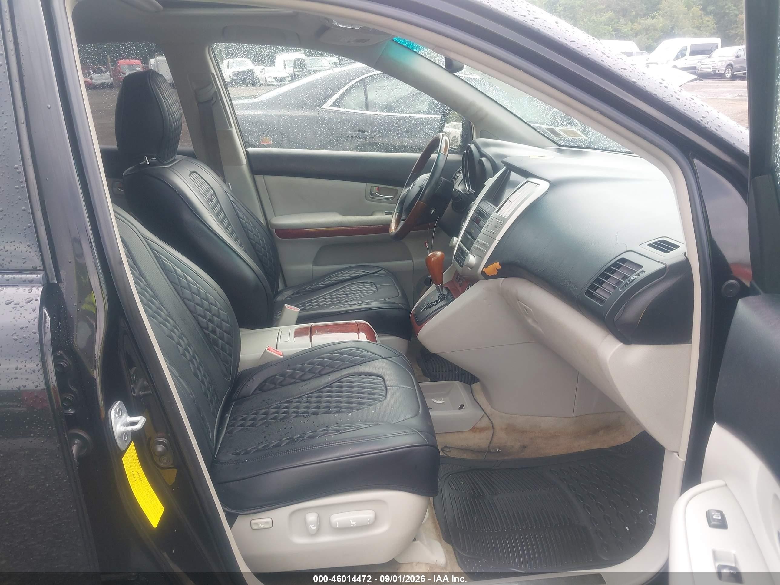 2007 Lexus Rx 400h Black vin: JTJGW31U072004707