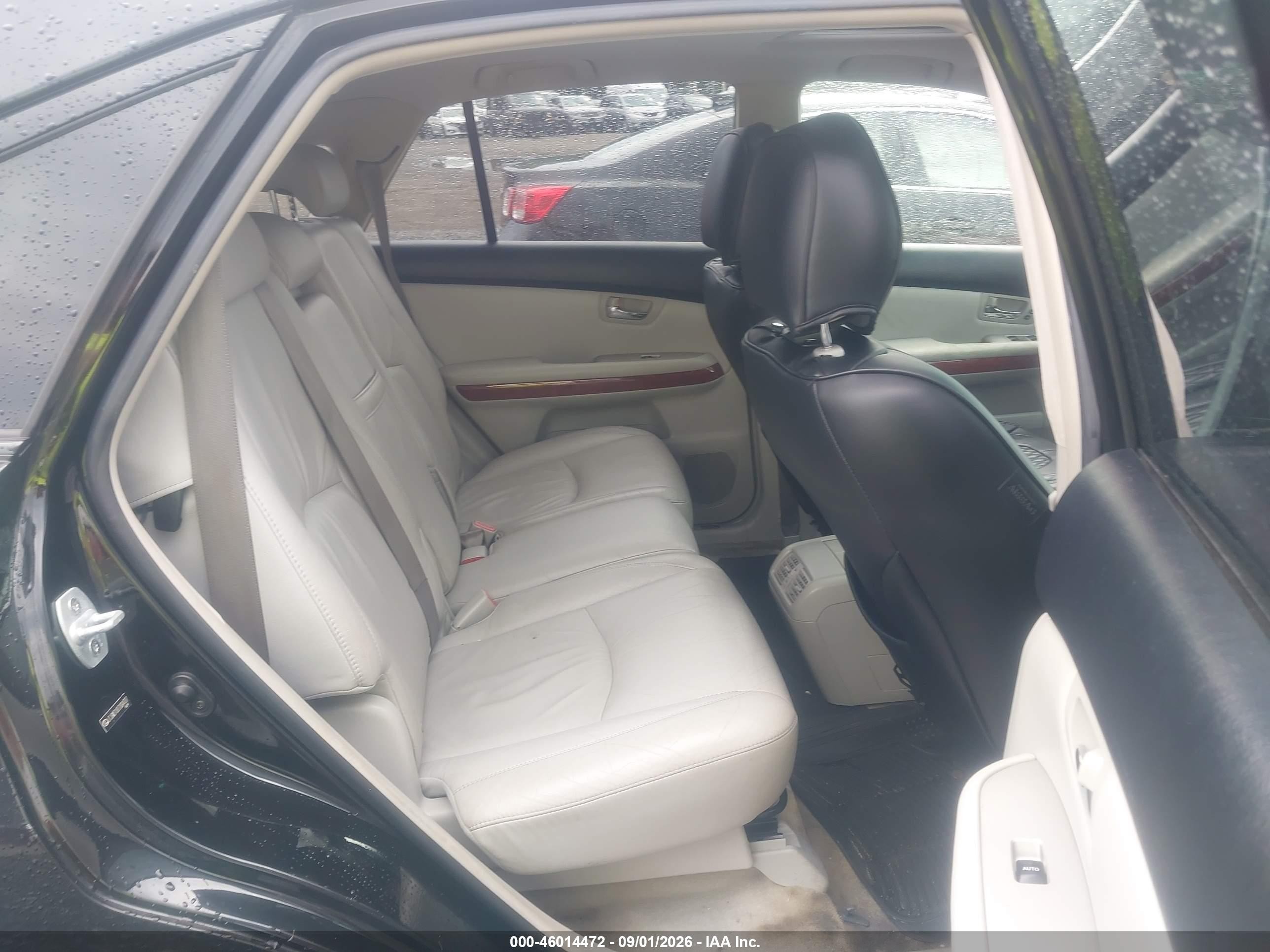 2007 Lexus Rx 400h Black vin: JTJGW31U072004707