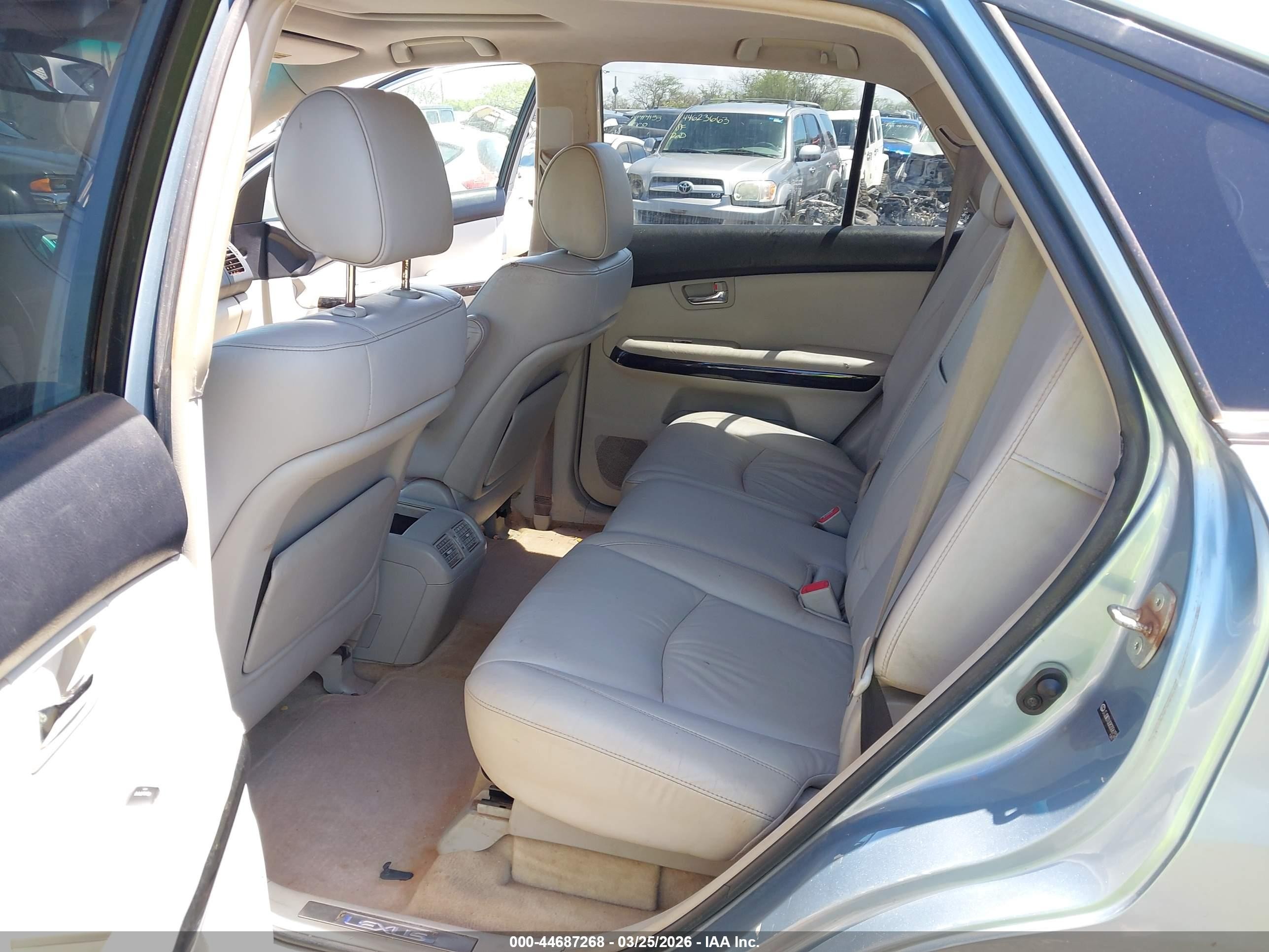 2008 Lexus Rx 400h   Blue vin: JTJGW31U082006152