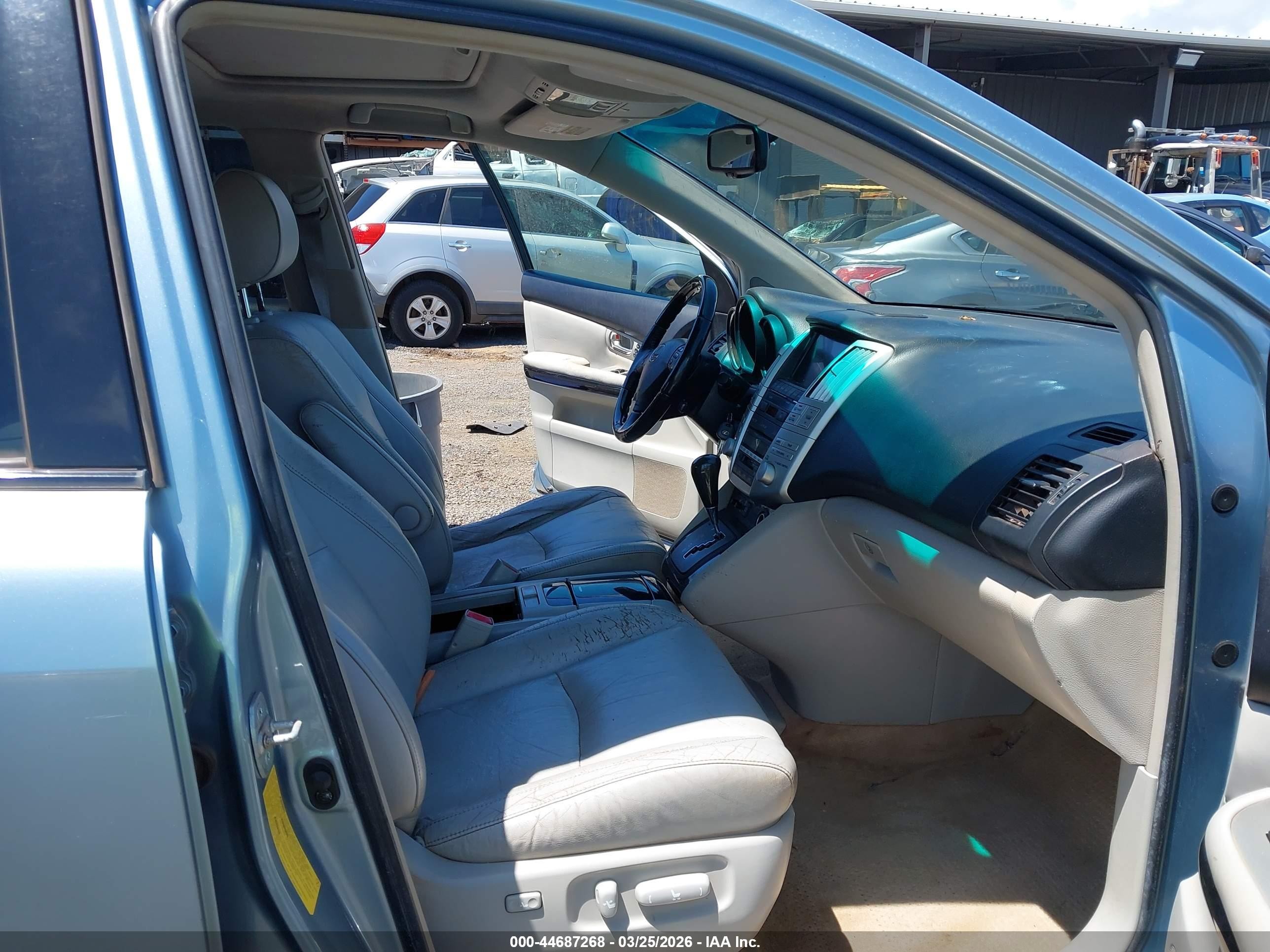 2008 Lexus Rx 400h   Blue vin: JTJGW31U082006152