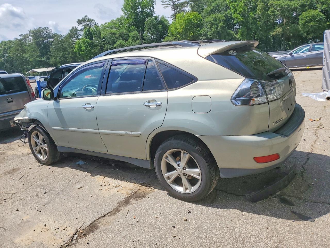 2008 Lexus Rx 400h Серебряный vin: JTJGW31U082007883