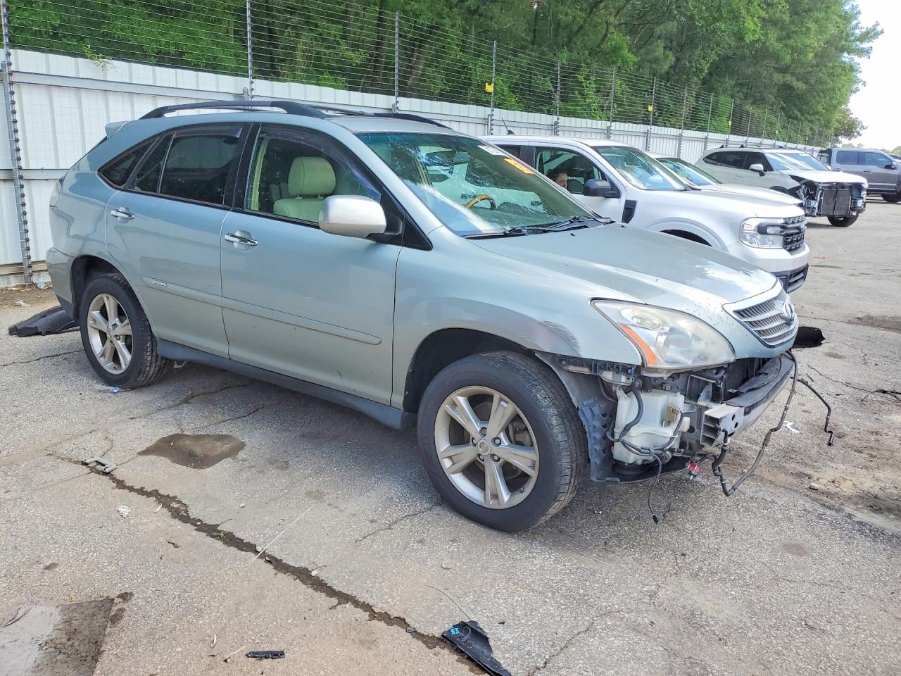 2008 Lexus Rx 400h Серебряный vin: JTJGW31U082007883