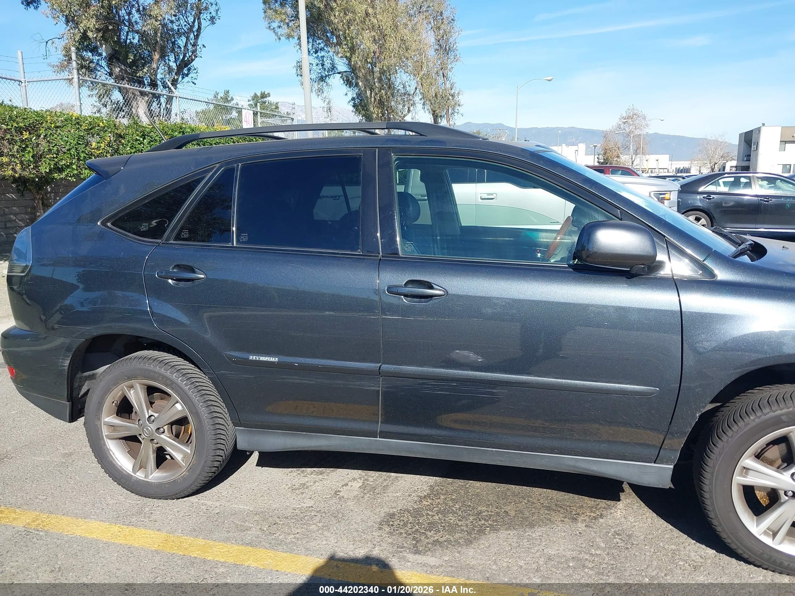 2007 Lexus Rx 400h   Серый vin: JTJGW31U172005820