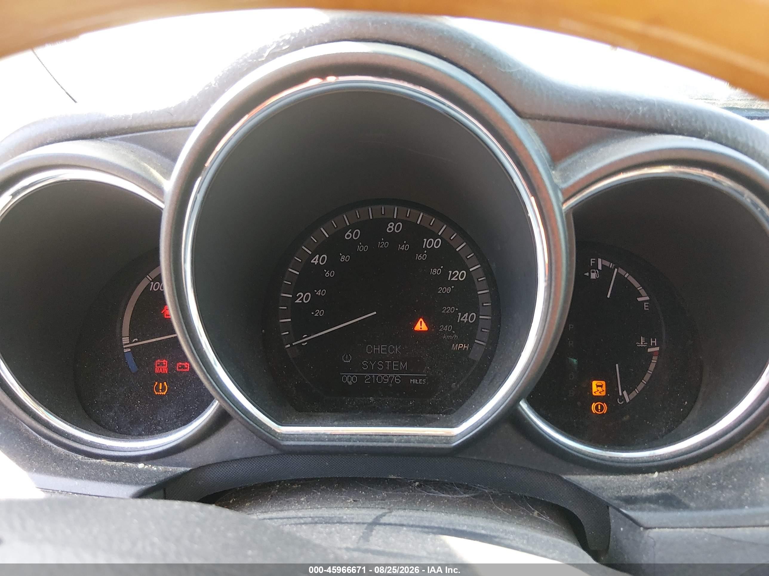 2007 Lexus Rx 400h   Silver vin: JTJGW31U272002747