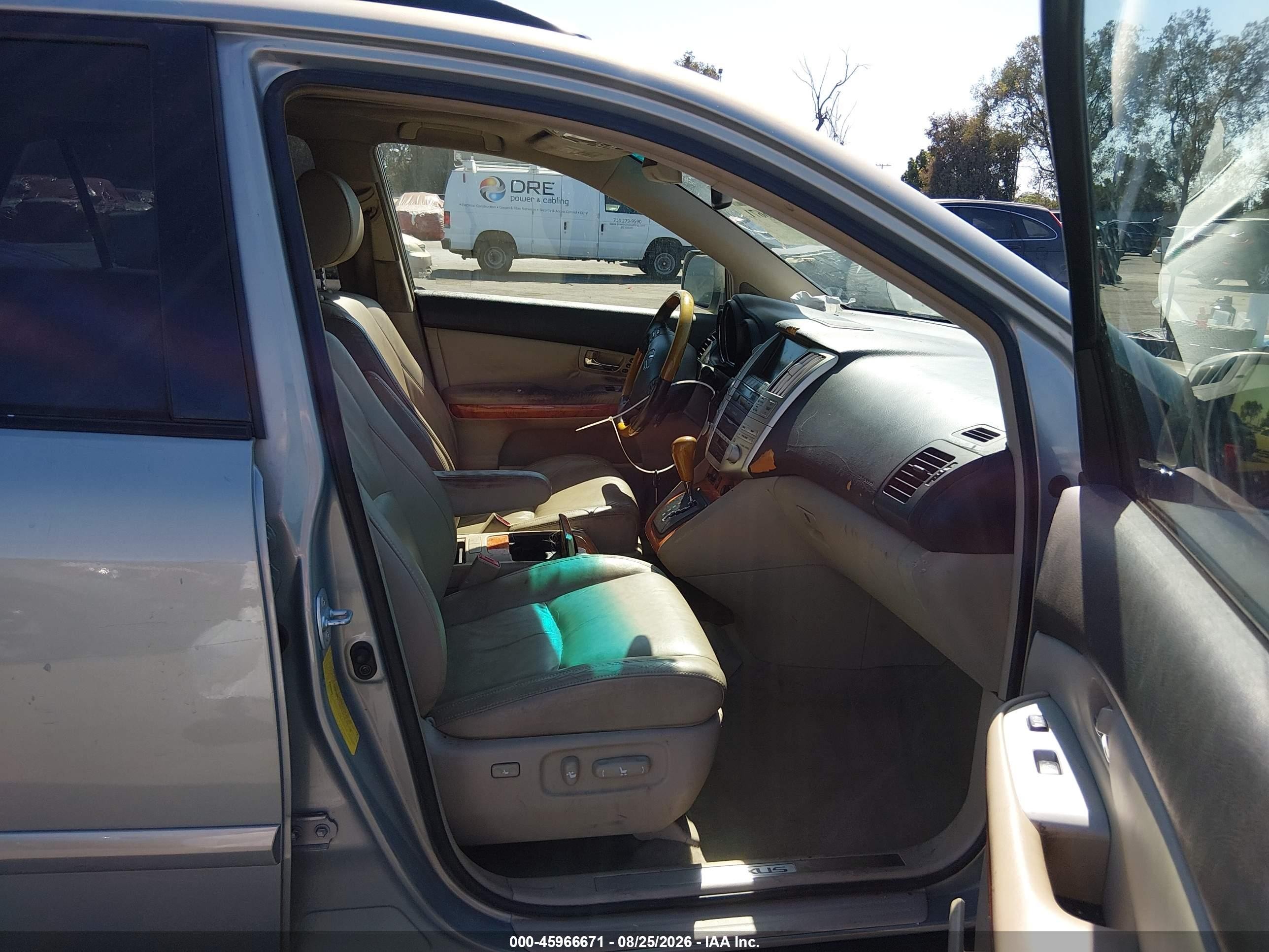 2007 Lexus Rx 400h   Silver vin: JTJGW31U272002747