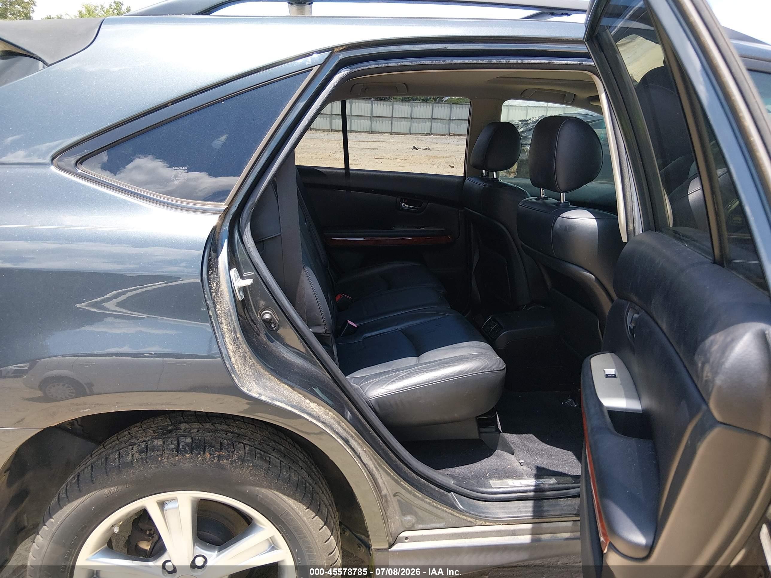 2007 Lexus Rx 400h   Gray vin: JTJGW31U272003719