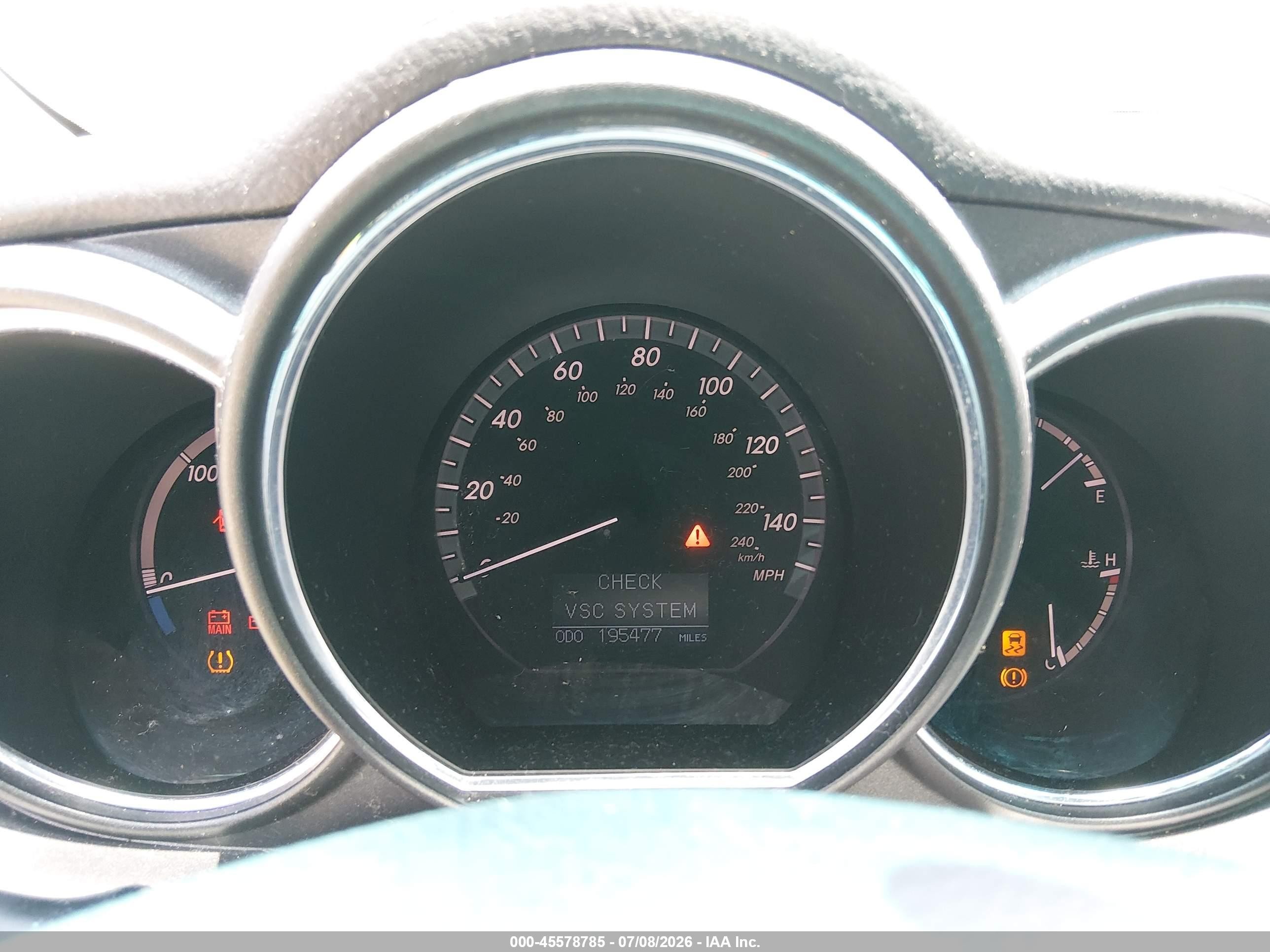 2007 Lexus Rx 400h   Gray vin: JTJGW31U272003719