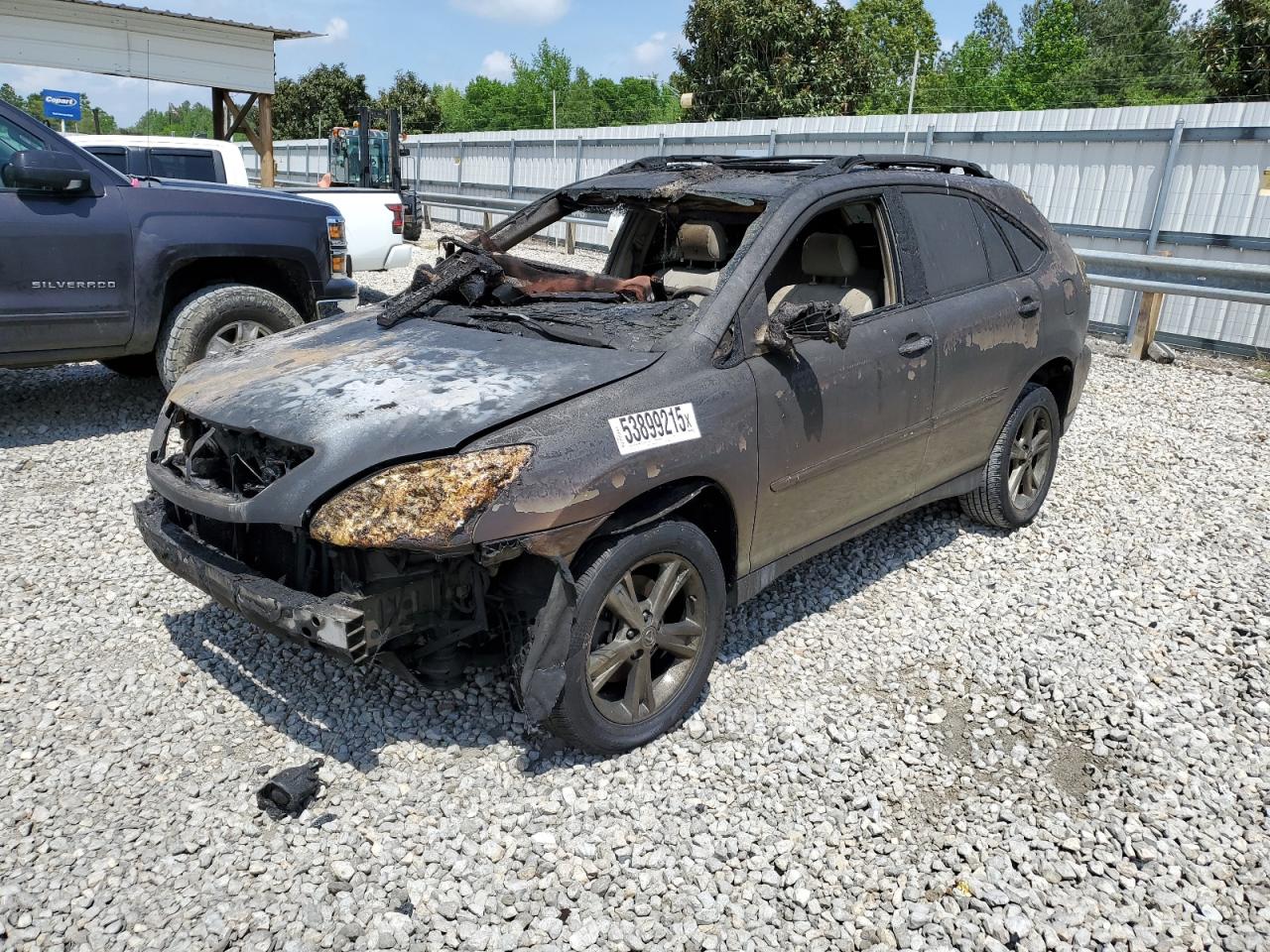 2007 Lexus Rx 400h Burn vin: JTJGW31U272004532