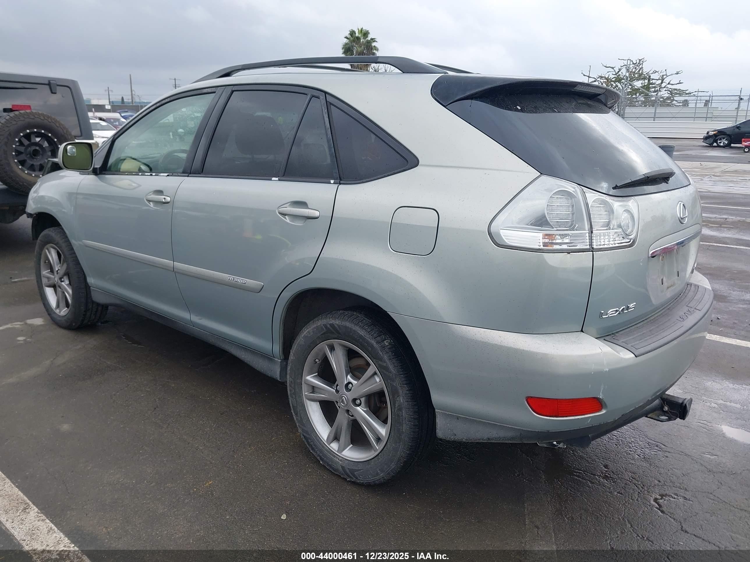 2007 Lexus Rx 400h   Silver vin: JTJGW31U372003342
