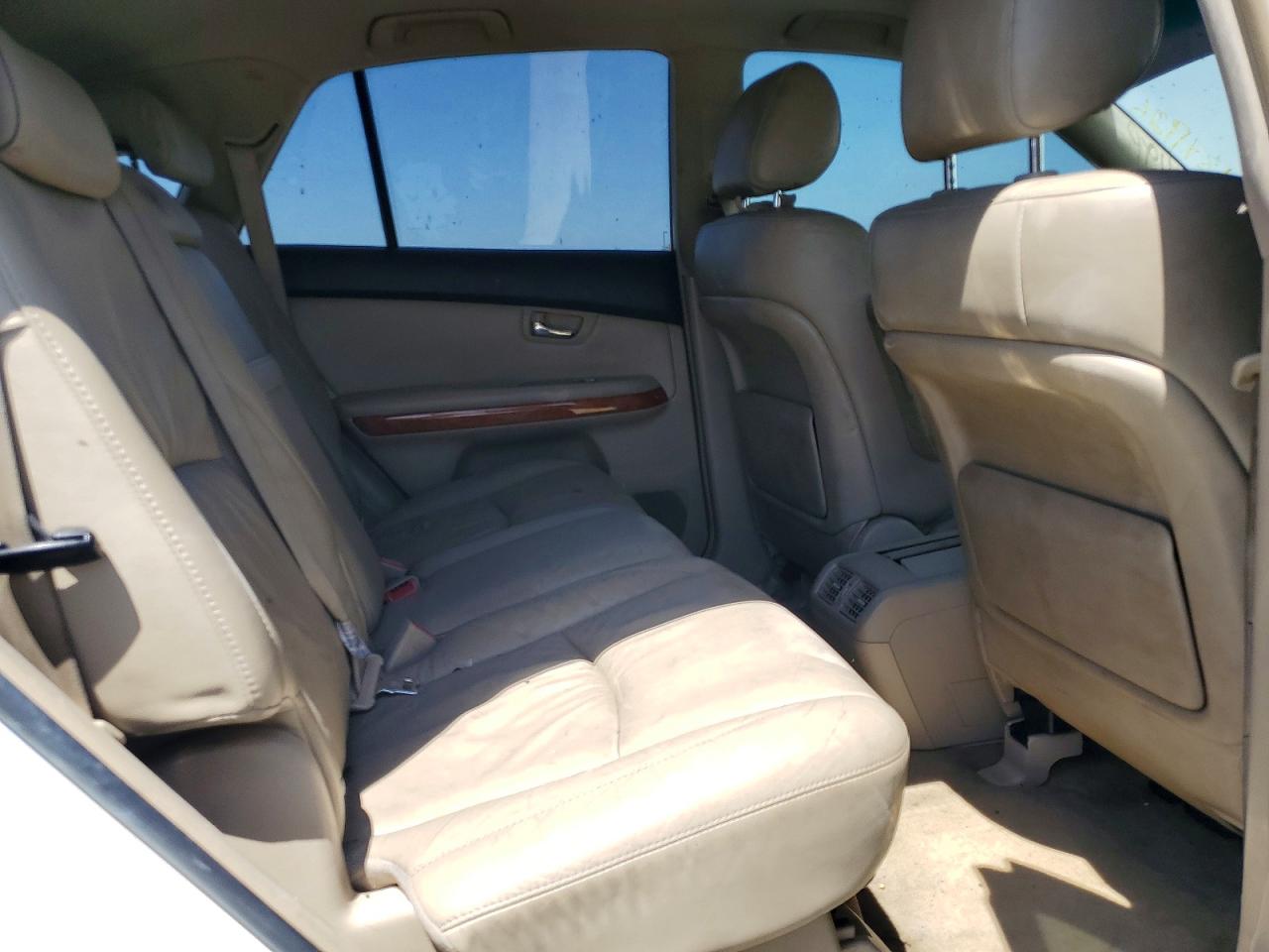 2007 Lexus Rx 400h Hyb White vin: JTJGW31U372004278