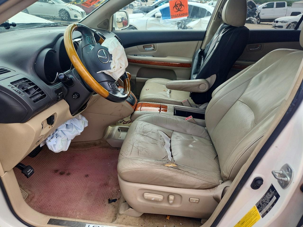 2006 Lexus Rx 400 White vin: JTJGW31U462000125