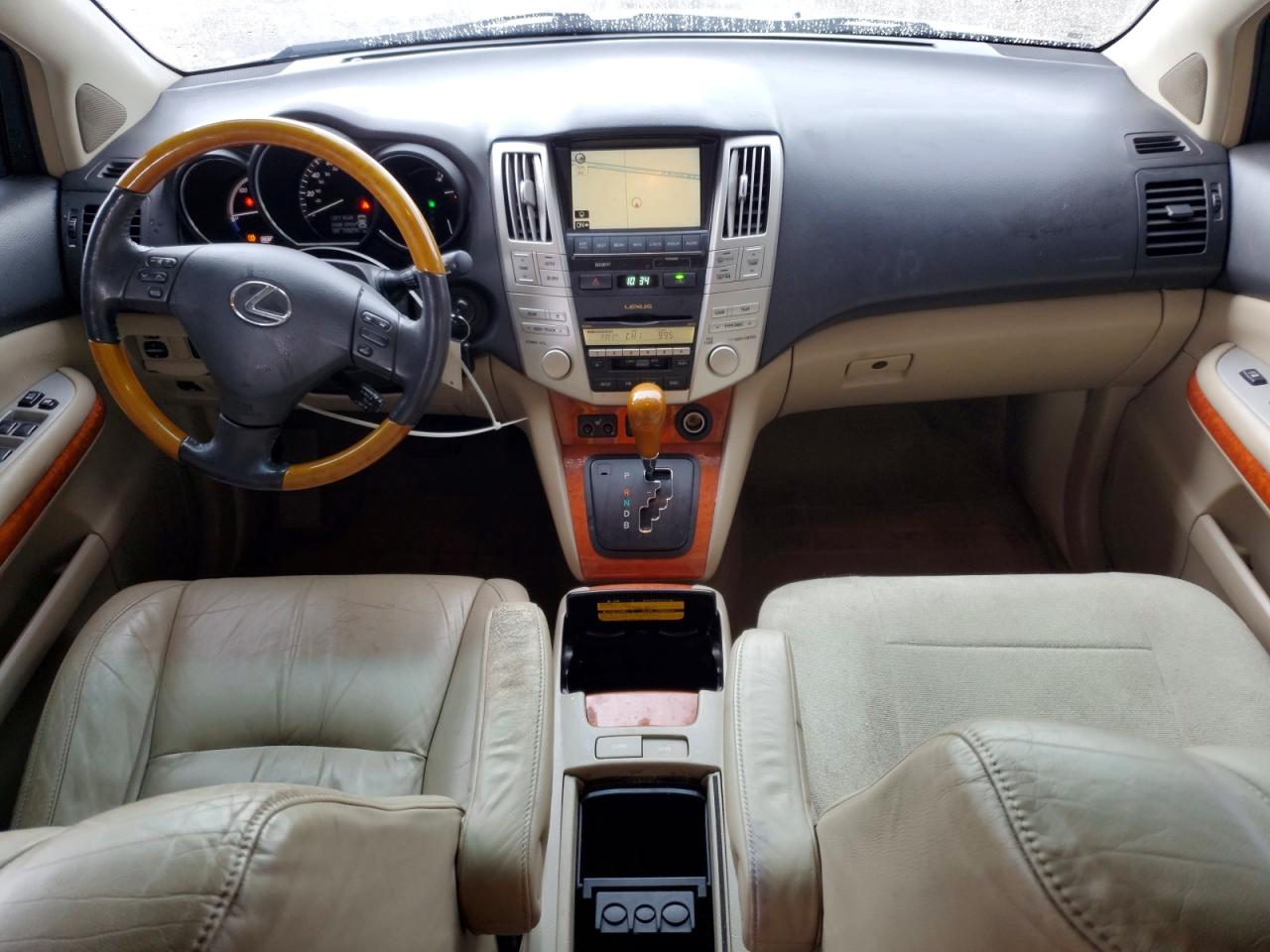 2007 Lexus Rx 400h Tan vin: JTJGW31U472003303