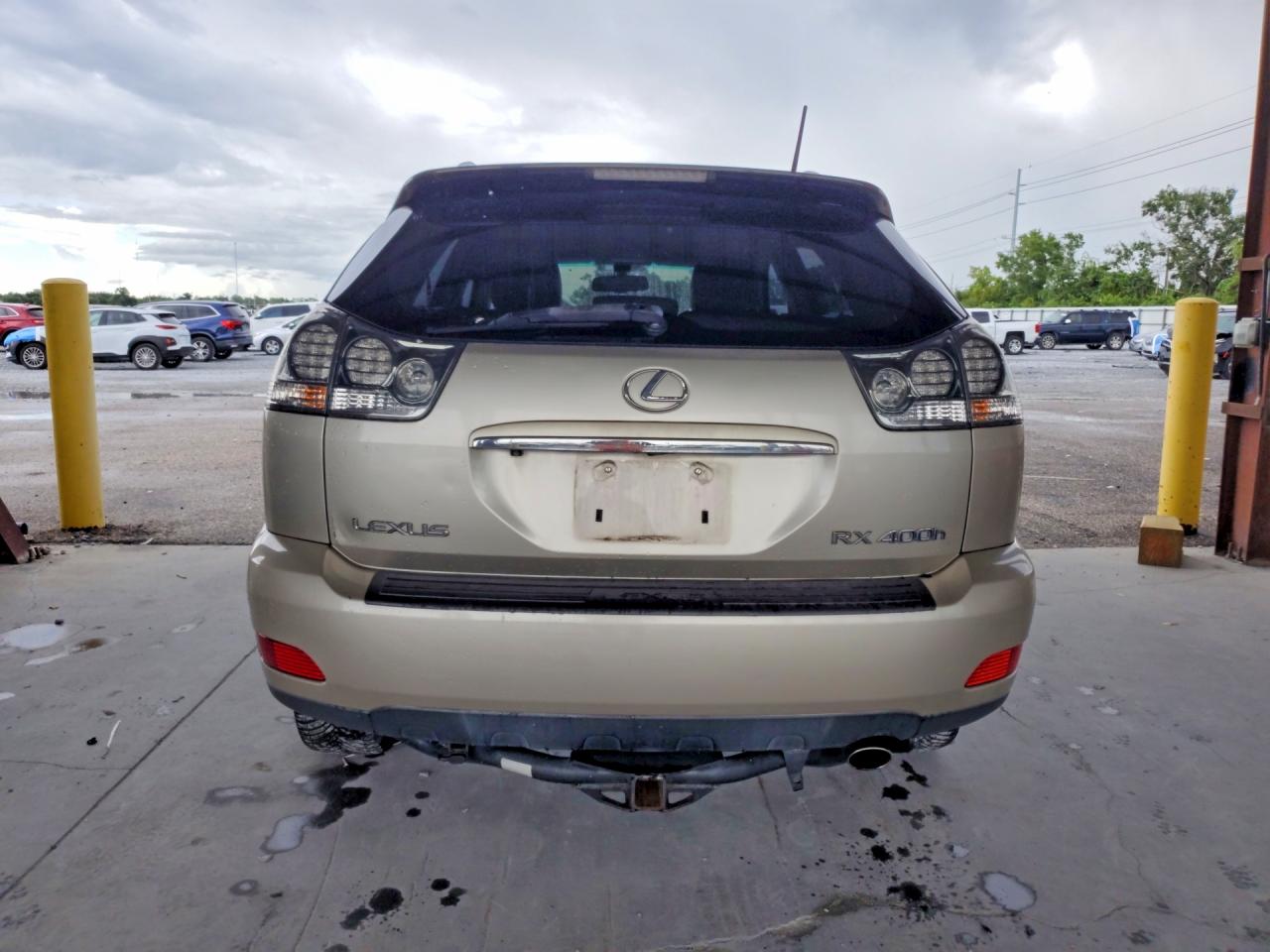 2007 Lexus Rx 400h Tan vin: JTJGW31U472003303