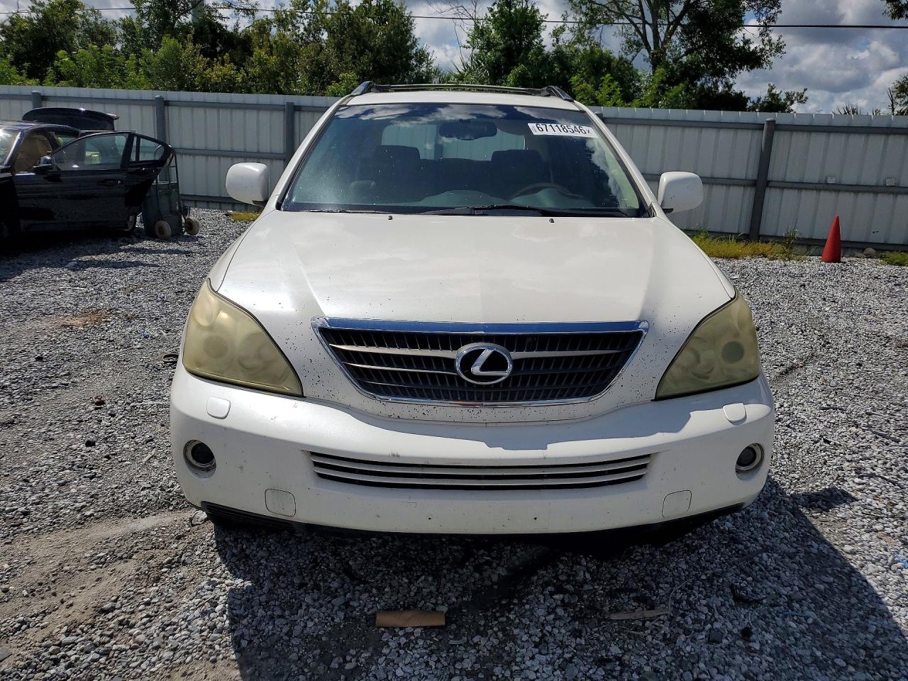 2006 Lexus Rx 400 White vin: JTJGW31U560002154