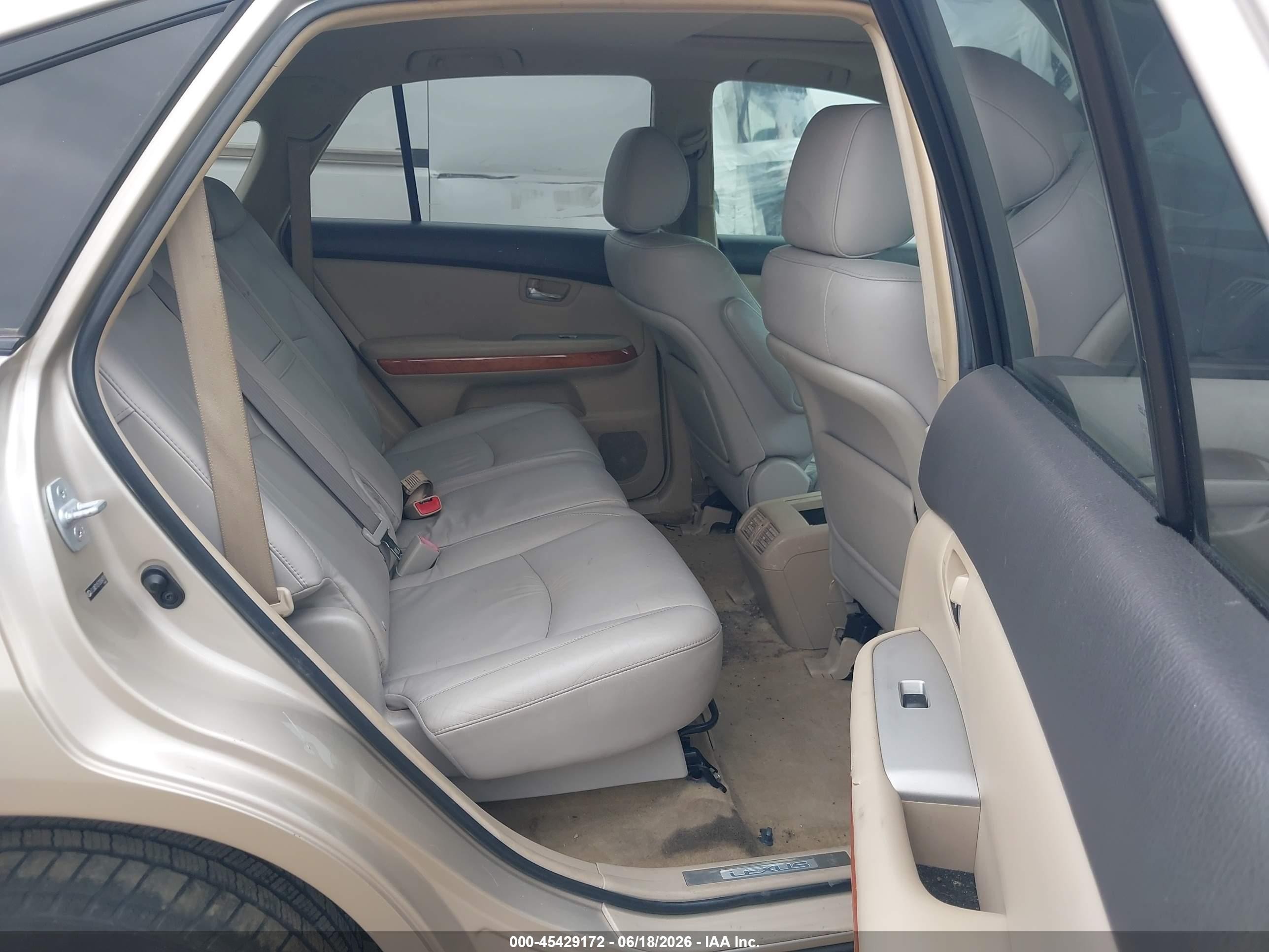2007 Lexus Rx 400h   Gold vin: JTJGW31U572004797