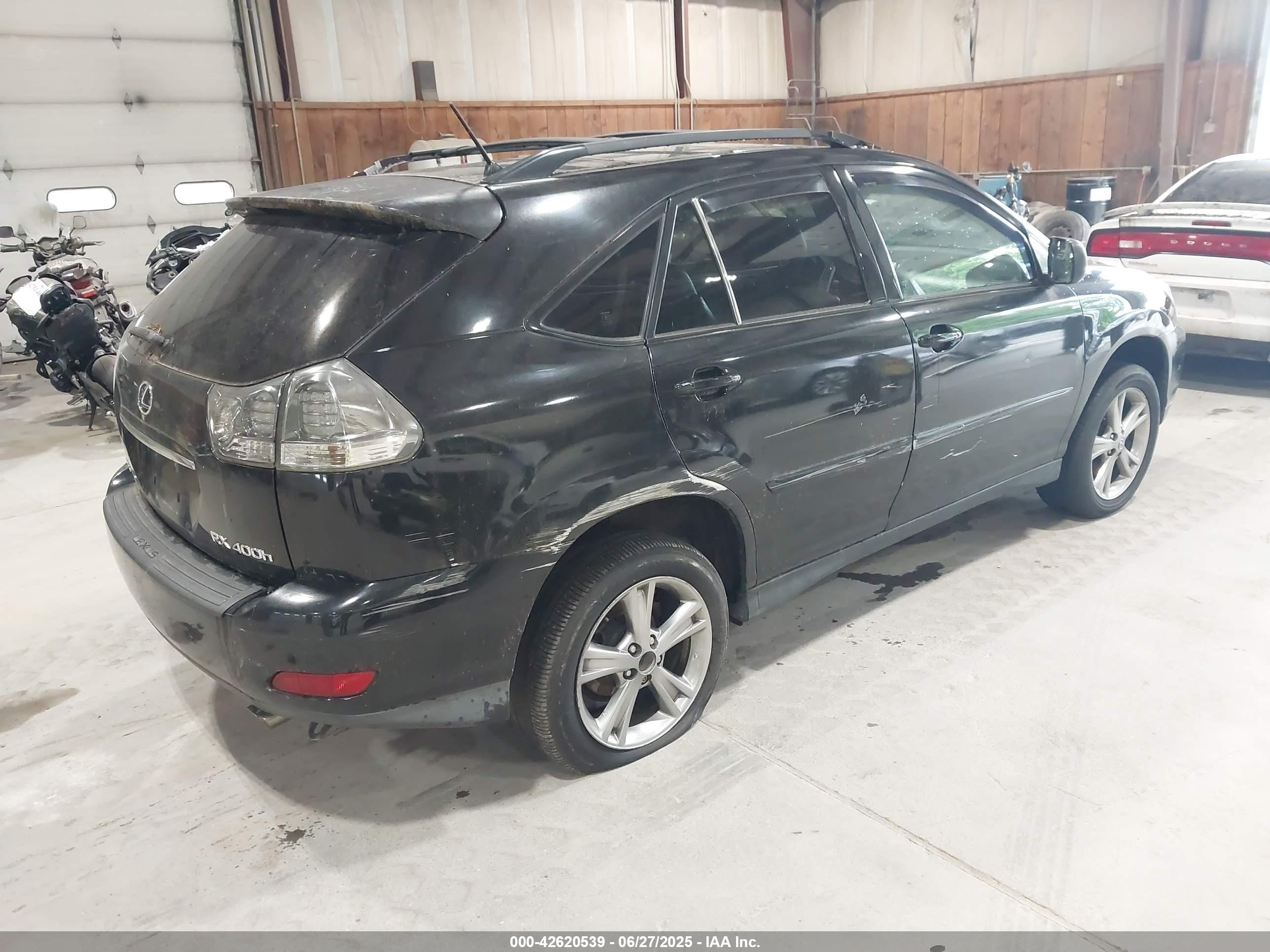 2006 Lexus Rx 400h   Black vin: JTJGW31U862000869