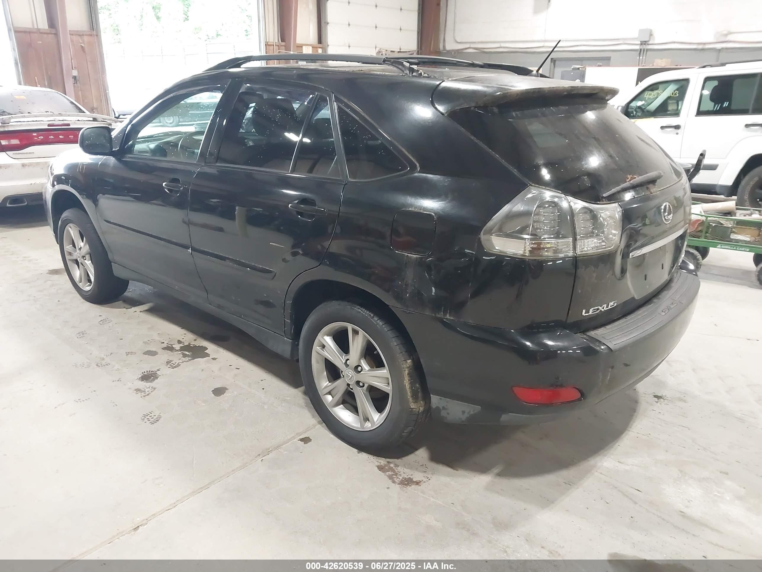 2006 Lexus Rx 400h   Black vin: JTJGW31U862000869