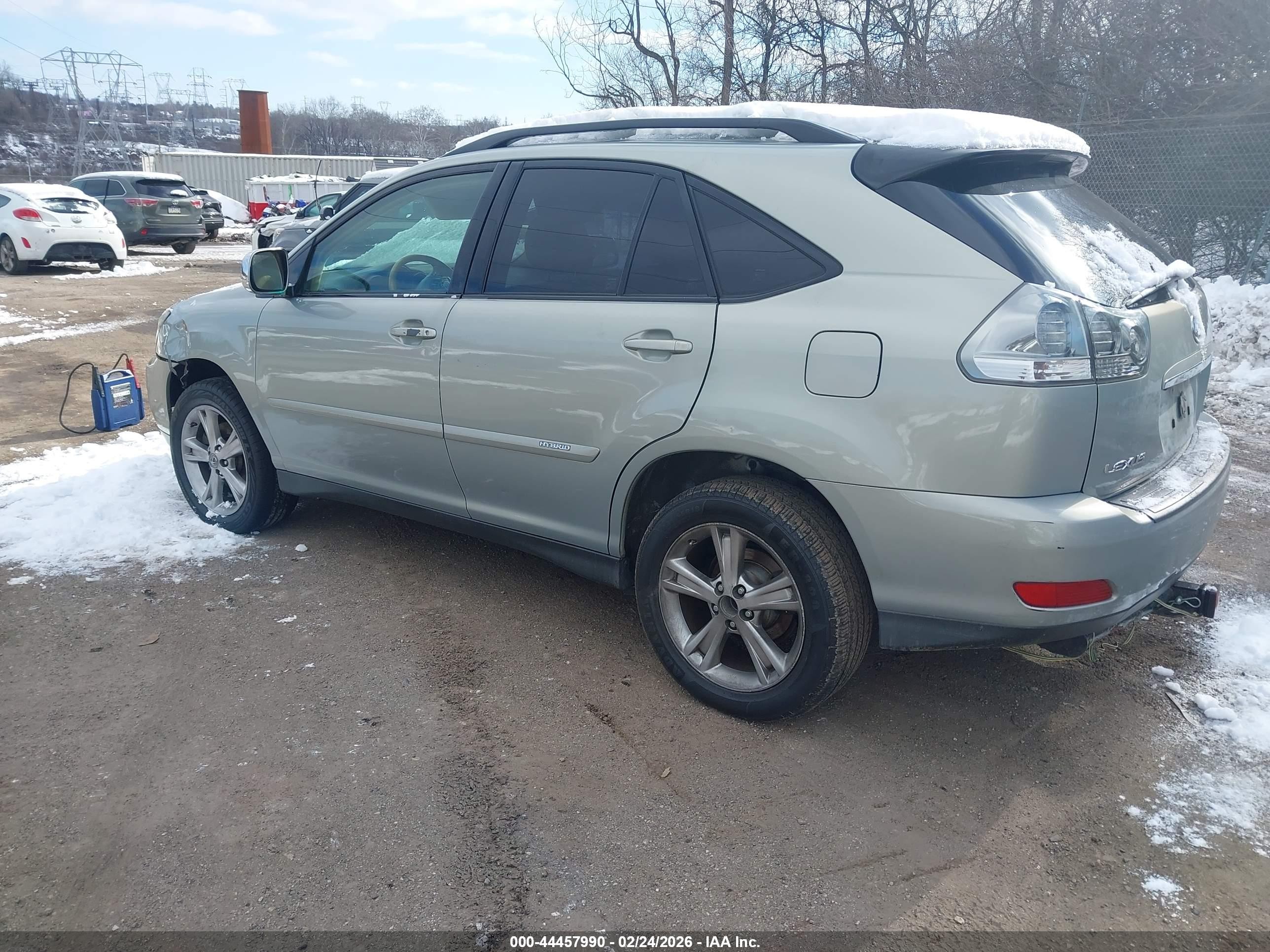 2007 Lexus Rx 400h   Tan vin: JTJGW31U872004566
